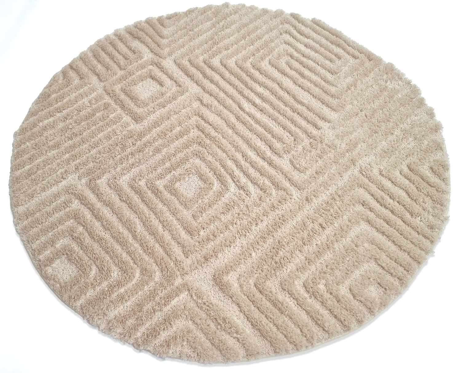 Pyöreä matot - Monti (beige)