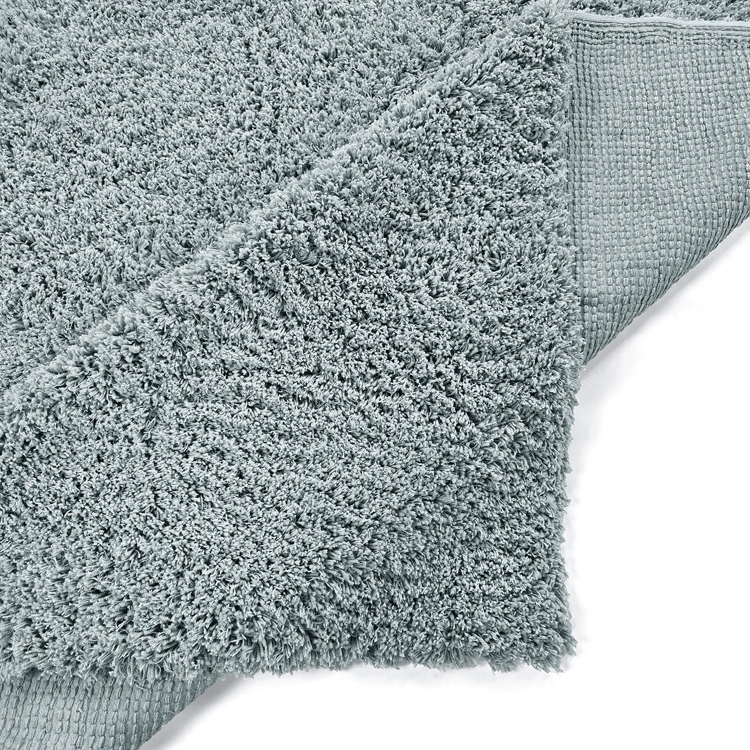 Ryijymatot - Combarro Solid Cotton Shaggy (vaaleansininen)
