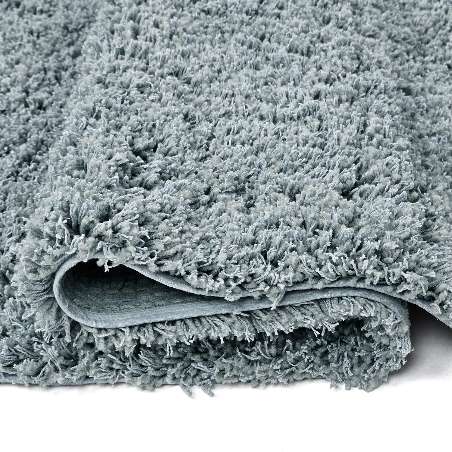 Ryijymatot - Combarro Solid Cotton Shaggy (vaaleansininen)