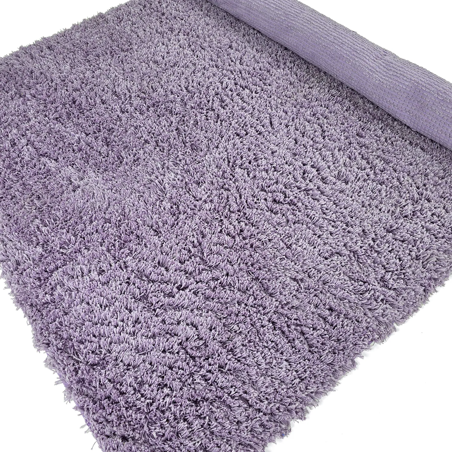 Ryijymatot - Combarro Solid Cotton Shaggy (vaalea violetti)