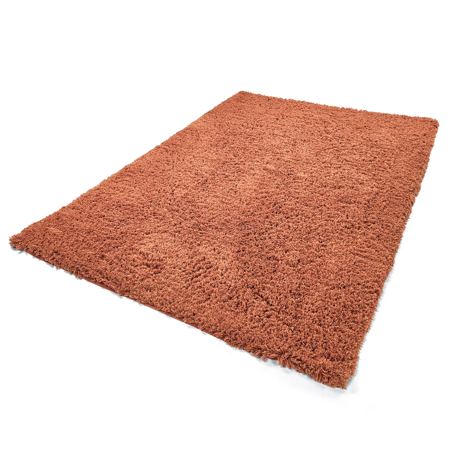 Ryijymatot - Combarro Solid Cotton Shaggy (vaalea oranssi)