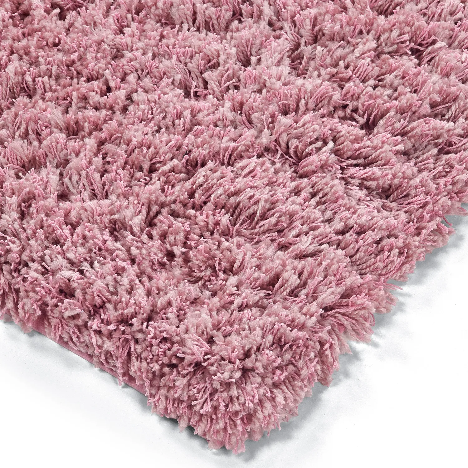 Ryijymatot - Combarro Solid Cotton Shaggy (vaaleanpunainen)