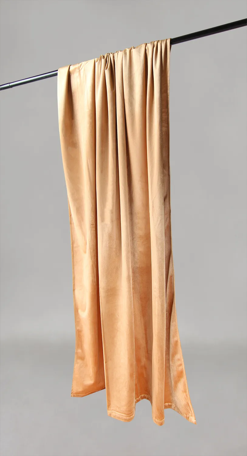 Verhot - Samettiverhot Marlyn (apricot)