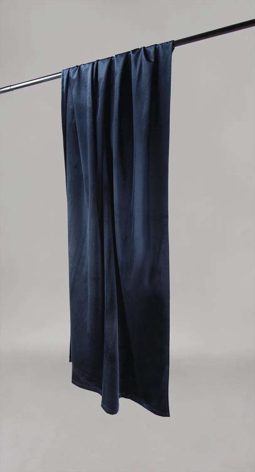 Verhot - Samettiverhot Marlyn (navy)