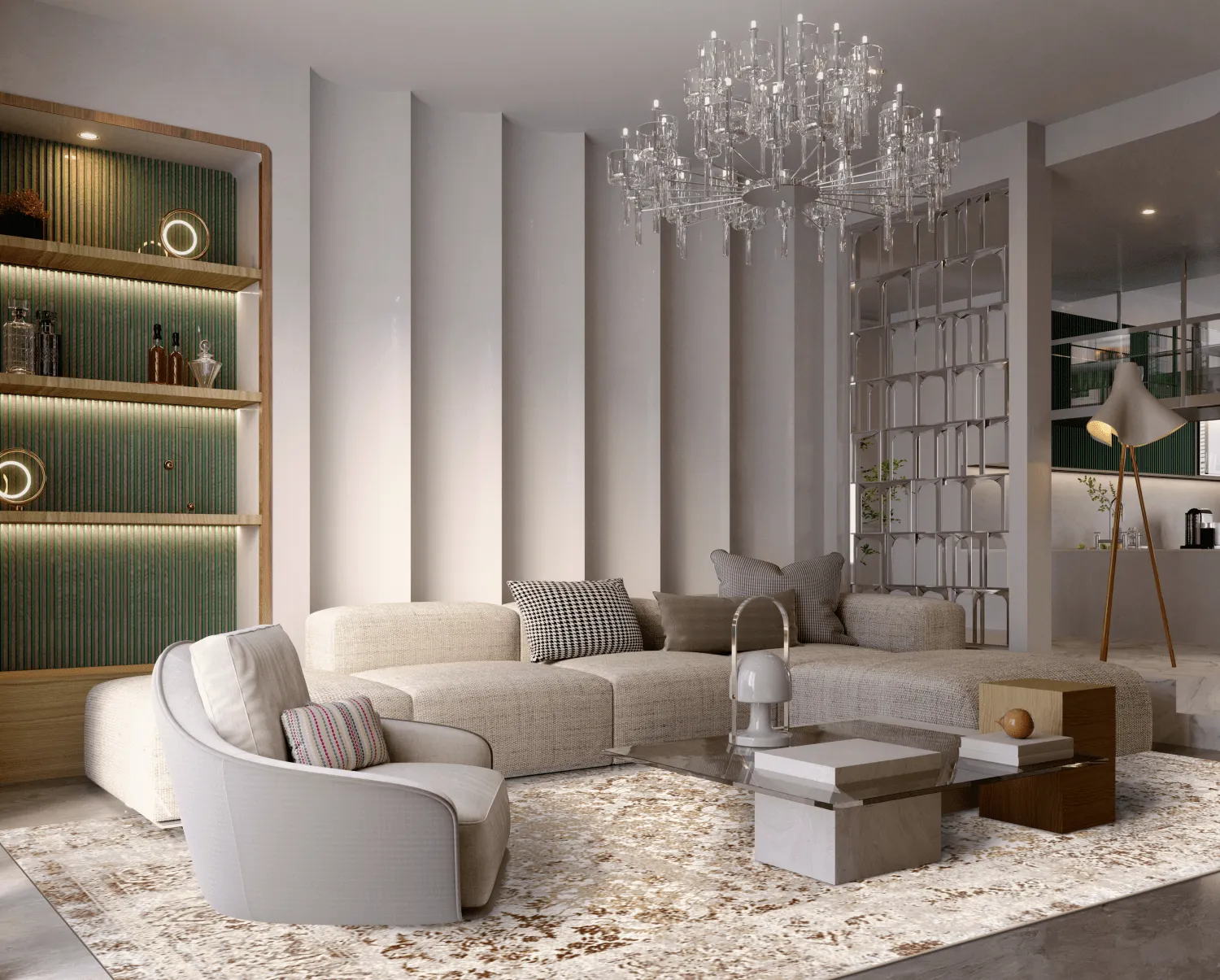 Wilton-matto - Denizli (beige)