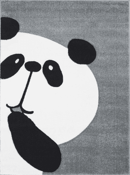 Lastenmatto - Bueno Panda (harmaa)