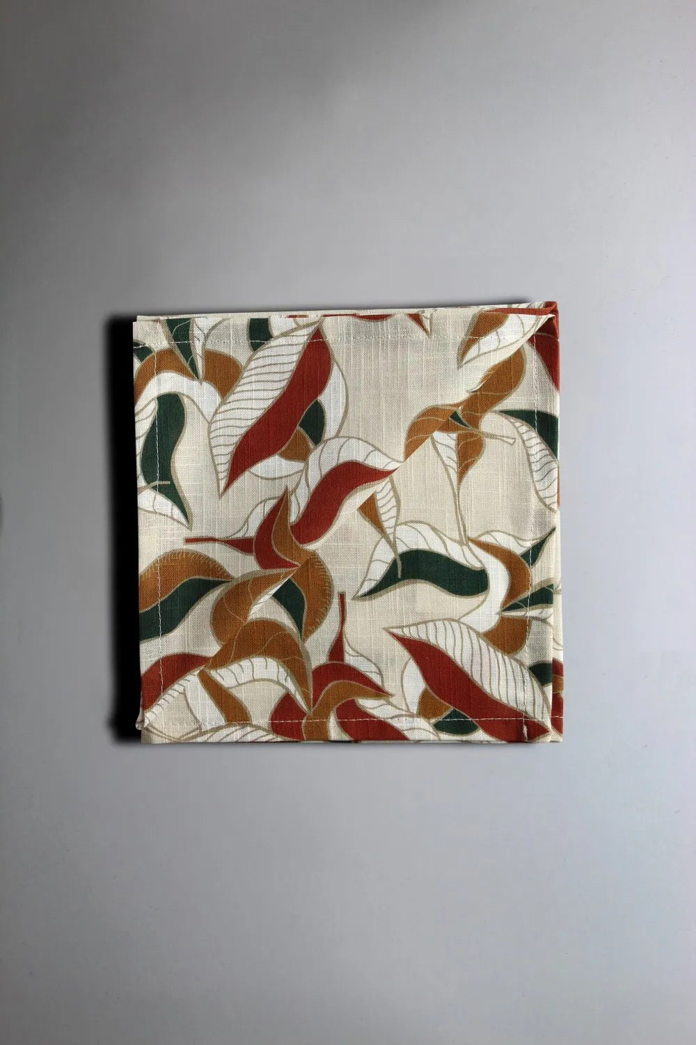 Lautasliinat 4kpl - Amalie (beige/rust)