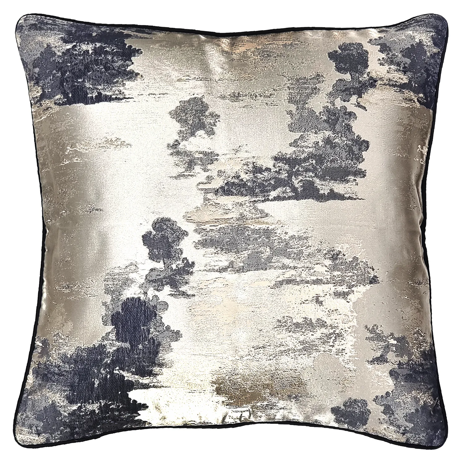 Tyynyliina - Square Luxury 45 x 45 cm (kulta/multi)