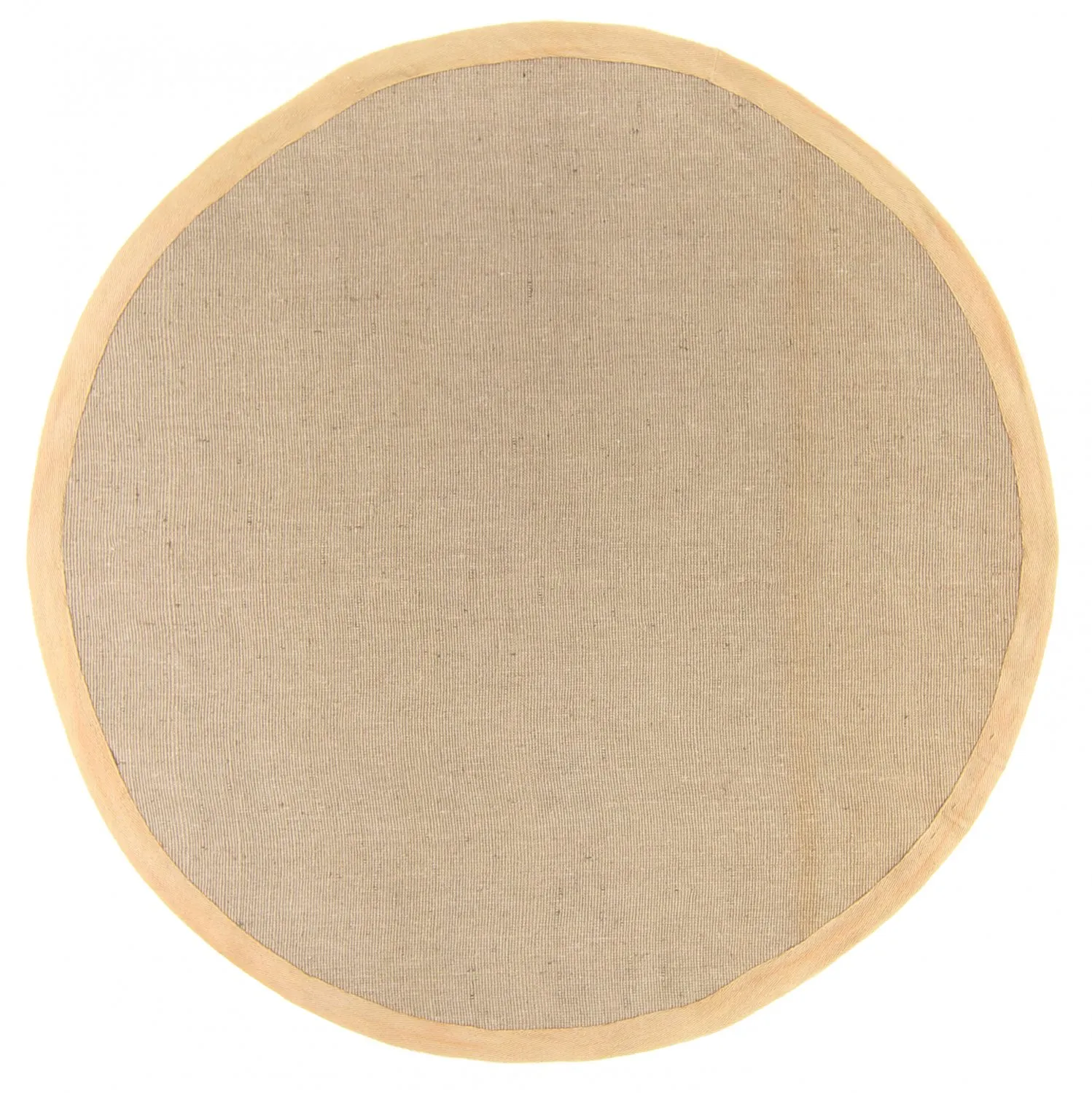 Pyöreä matot (sisal) - Agave (kevyt taupe)