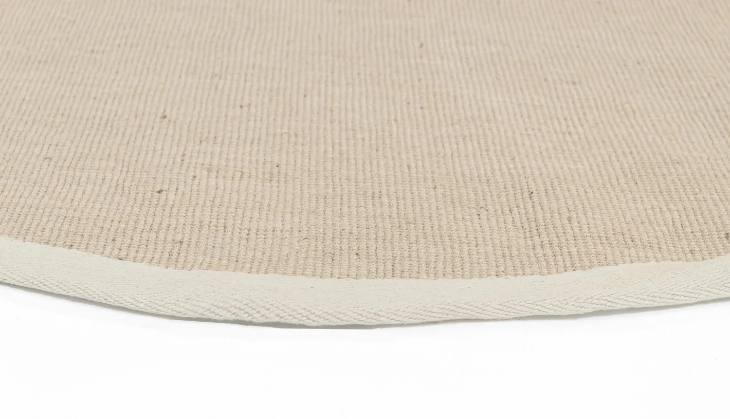 Pyöreä matot (sisal) - Agave (beige/harmaa)
