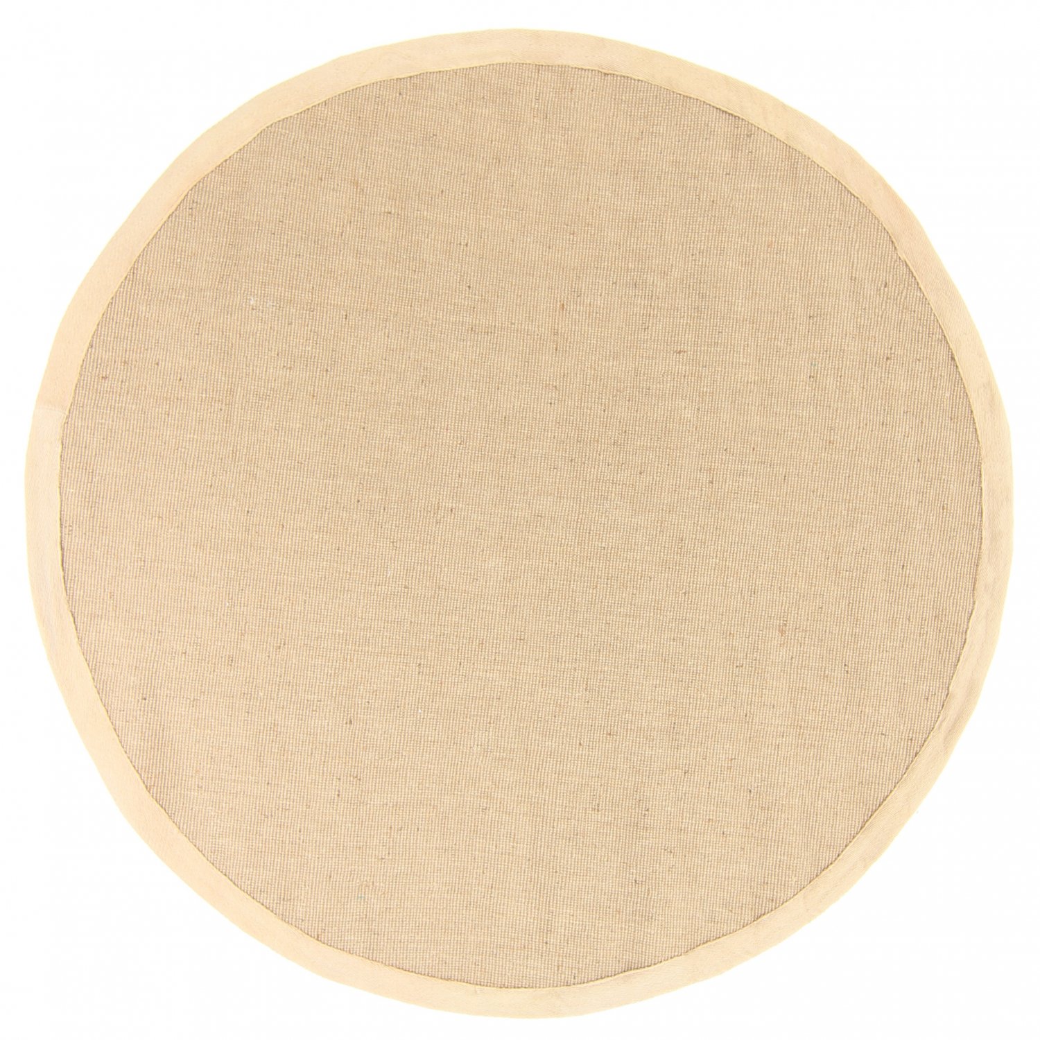 Pyöreä matot (sisal) - Agave (beige/beige)