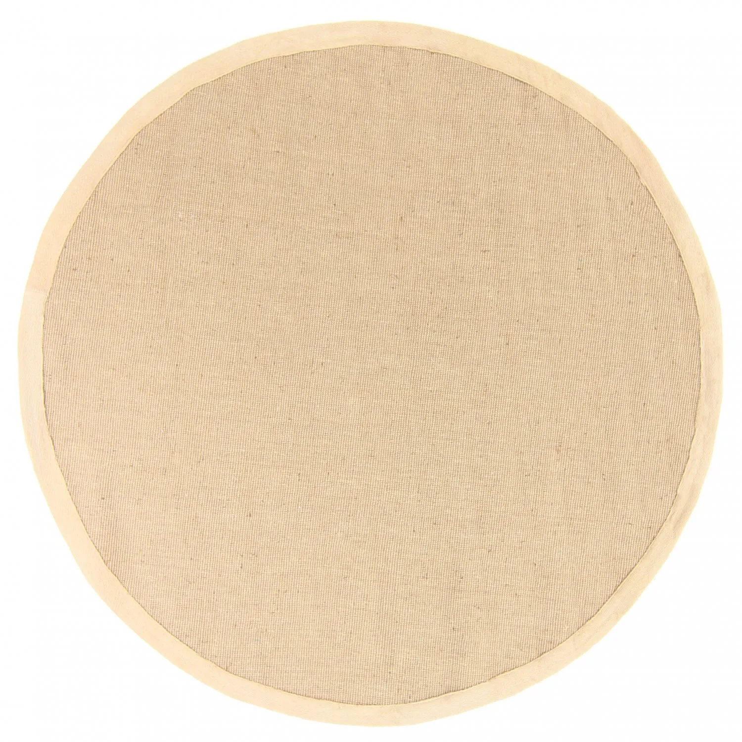 Pyöreä matot (sisal) - Agave (beige/beige)