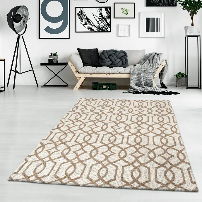 Wilton-matto - Kebira (beige)