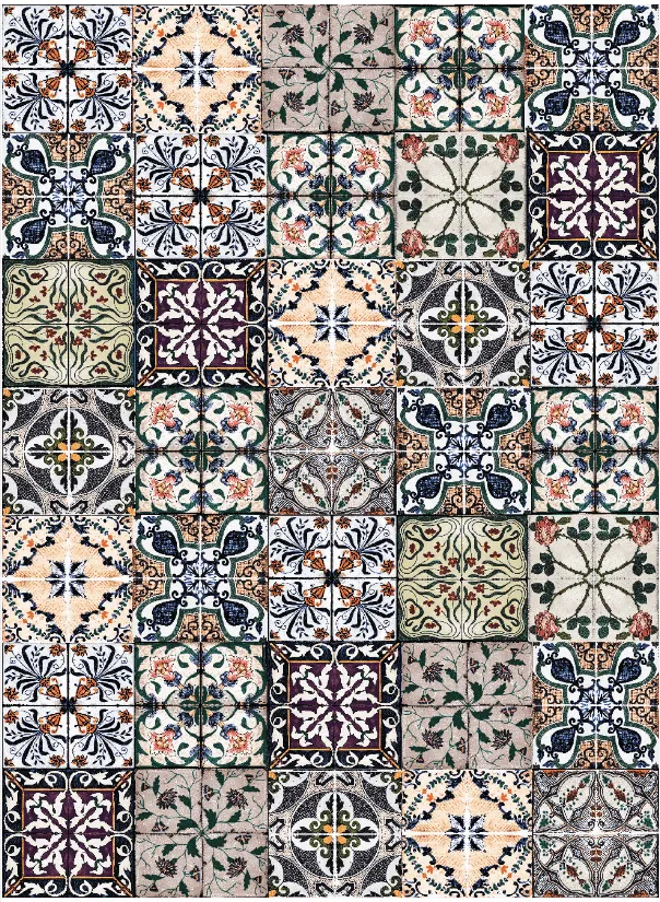 Wilton-matto - Tierra (multi)
