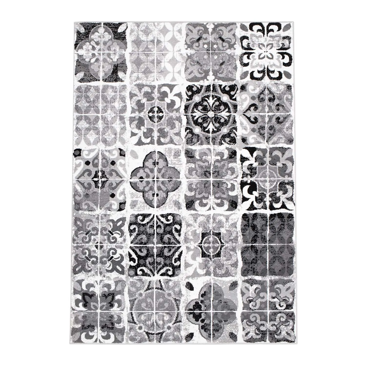 Wilton-matto - Nebikat (harmaa)