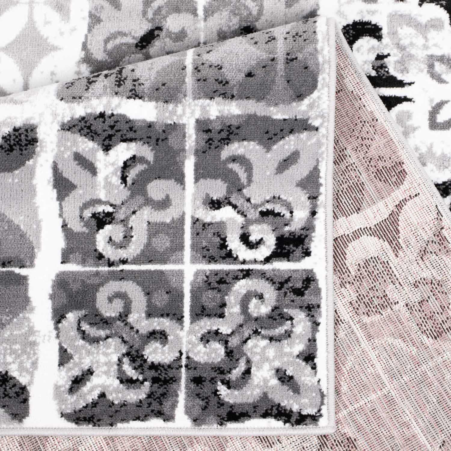 Wilton-matto - Nebikat (harmaa)