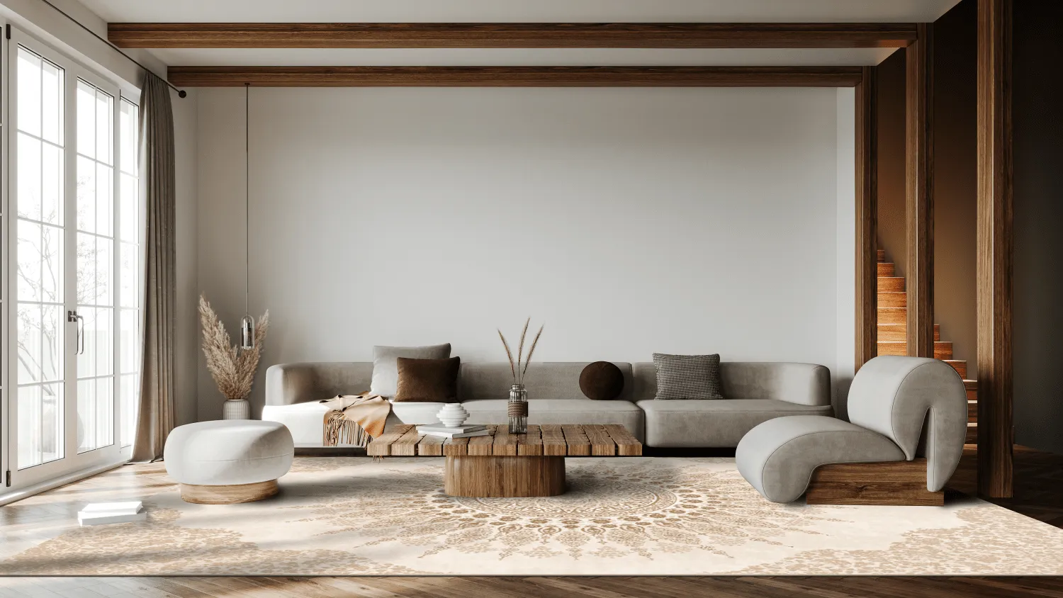 Wilton-matto - Sandrigo (beige)