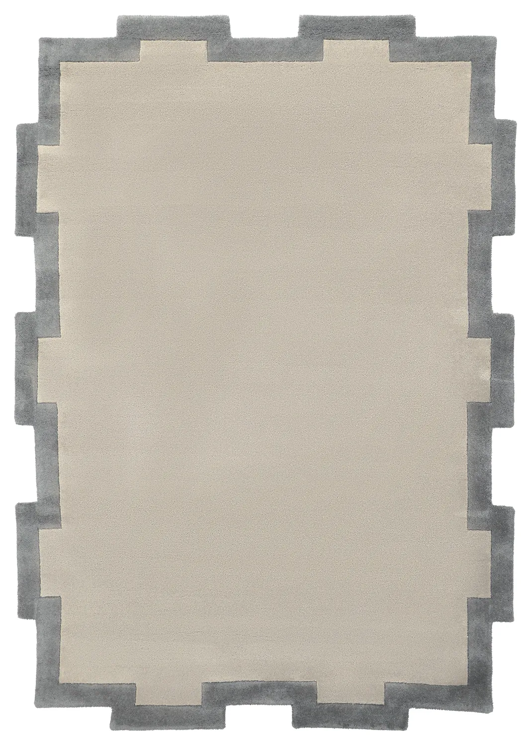 Villamatto - Agra Hand Tufted Wool Premium (harmaa)