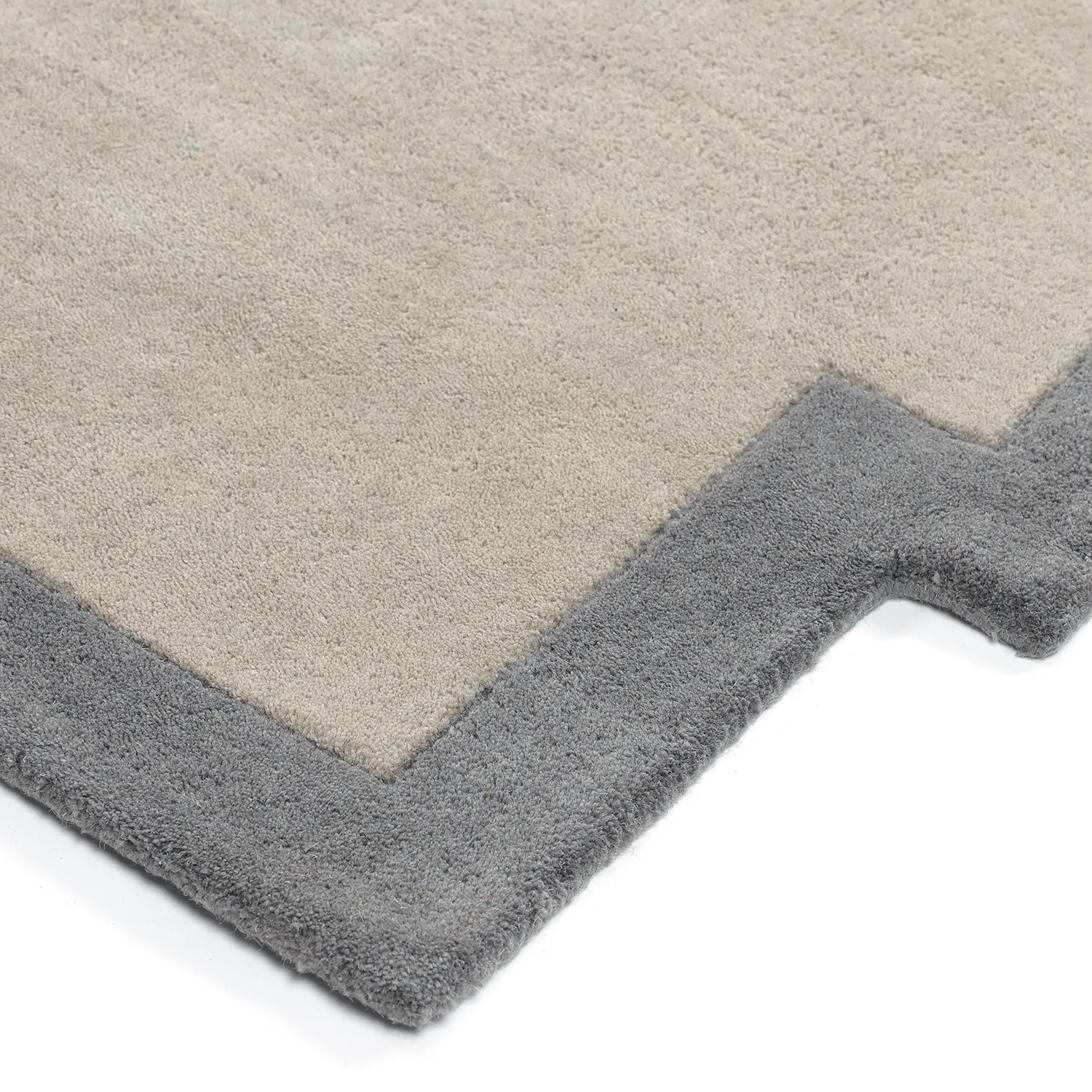 Villamatto - Agra Hand Tufted Wool Premium (harmaa)
