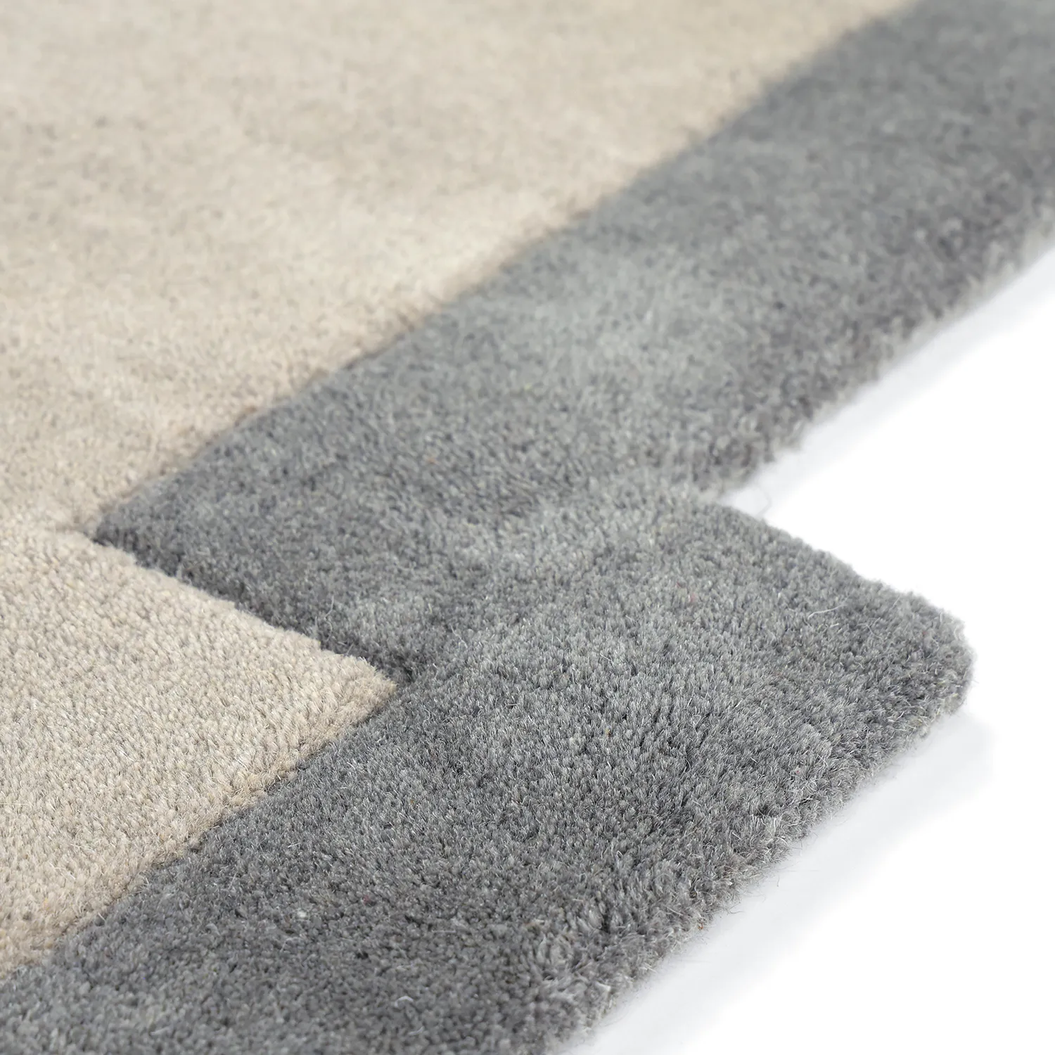 Villamatto - Agra Hand Tufted Wool Premium (harmaa)