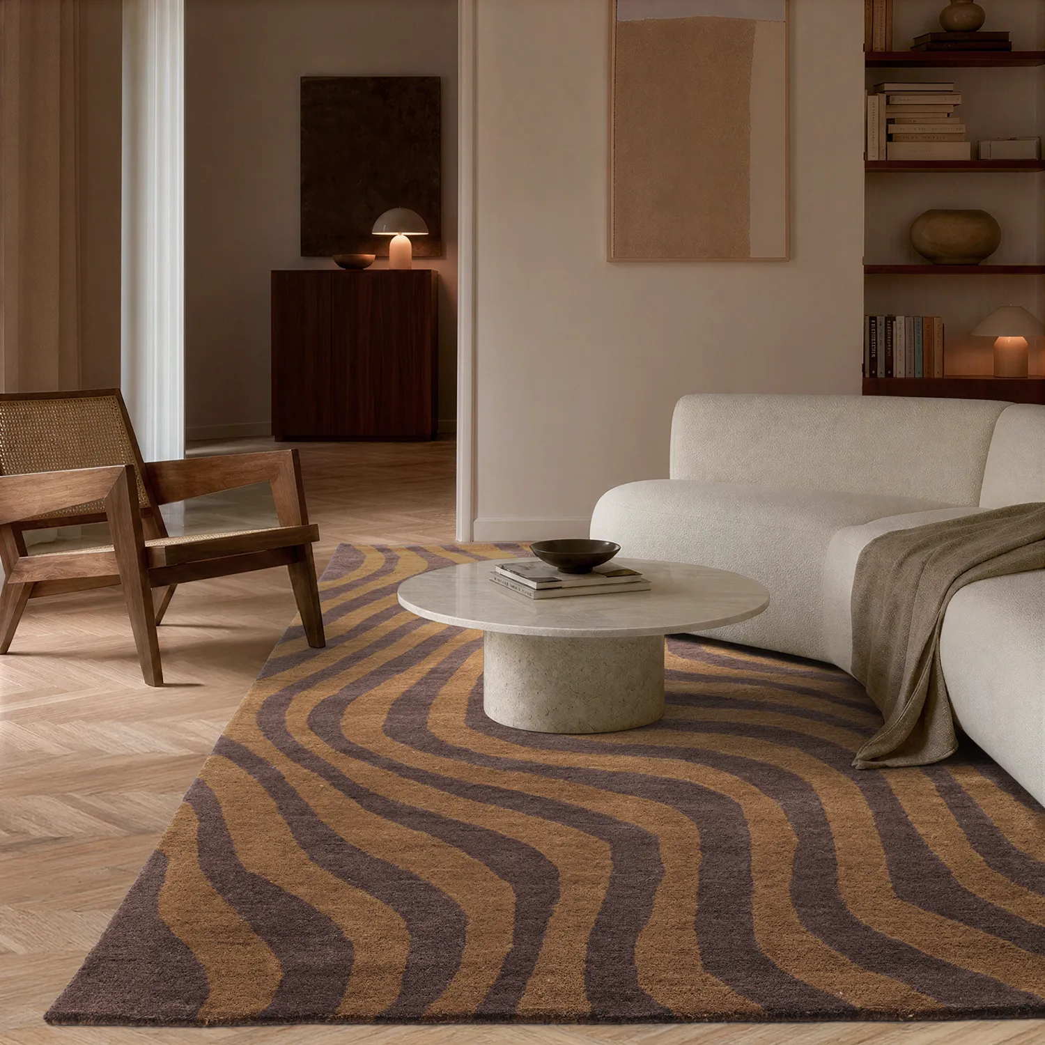 Villamatto - Aiz Hand Tufted Wool Premium (ruskea)