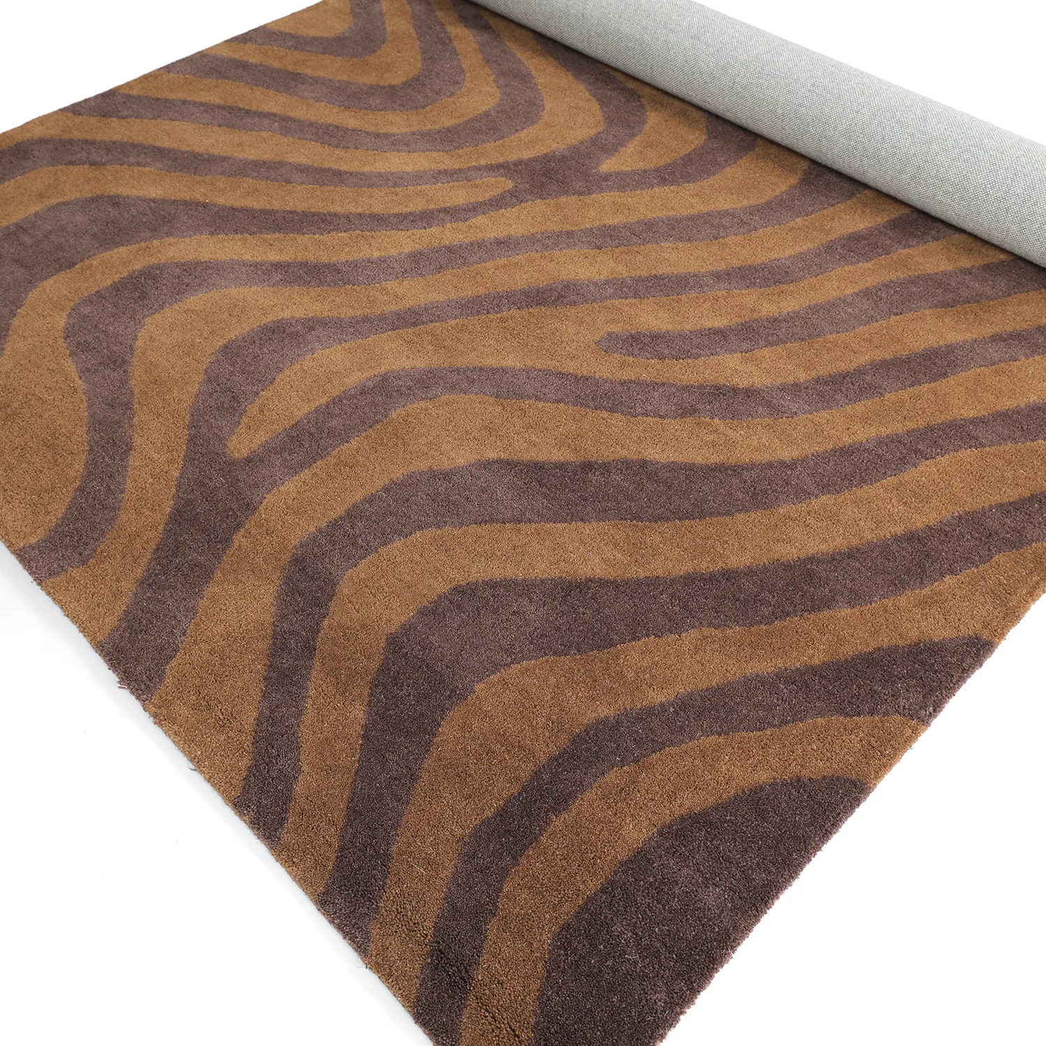 Villamatto - Aiz Hand Tufted Wool Premium (ruskea)