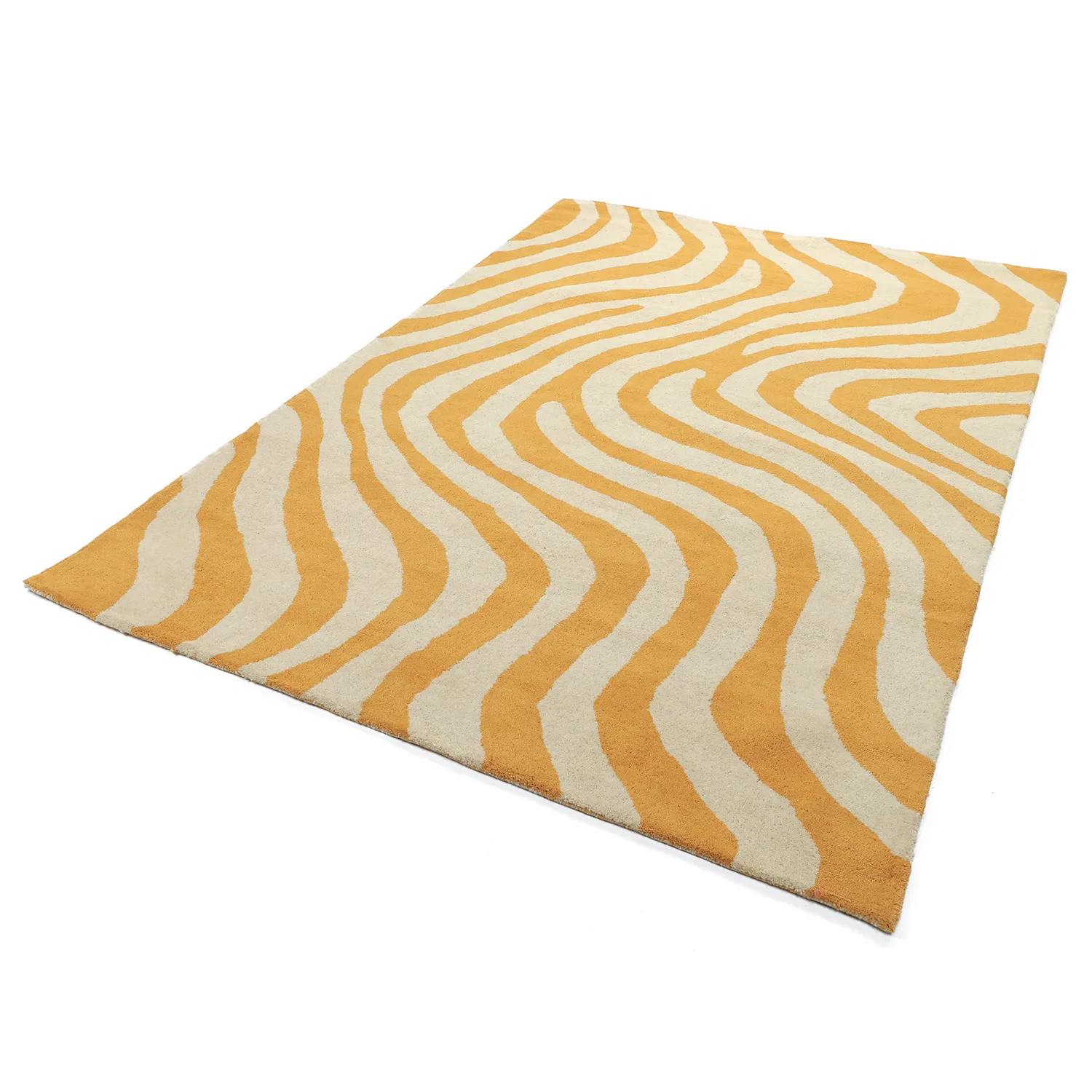 Villamatto - Aiz Hand Tufted Wool Premium (keltainen)