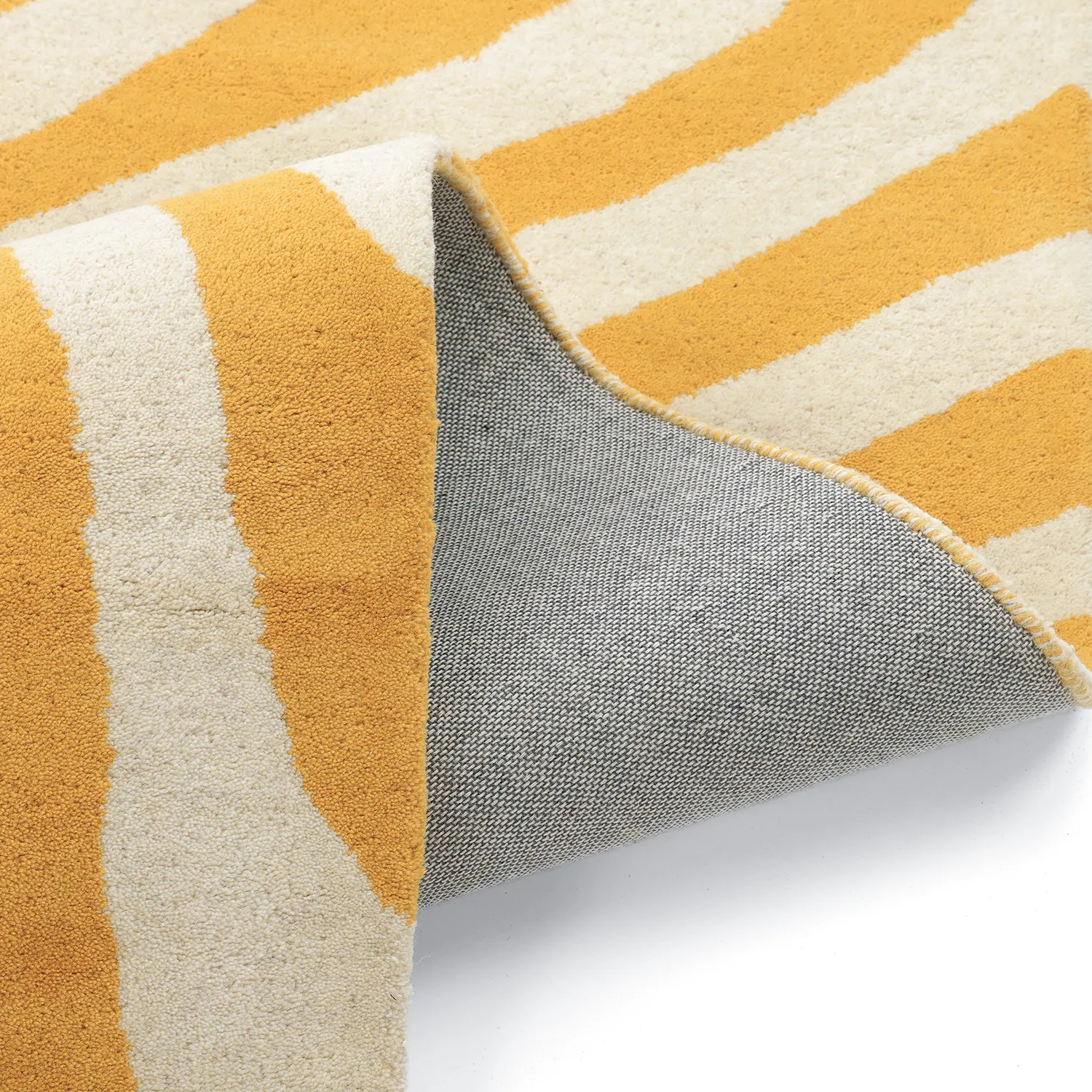 Villamatto - Aiz Hand Tufted Wool Premium (keltainen)