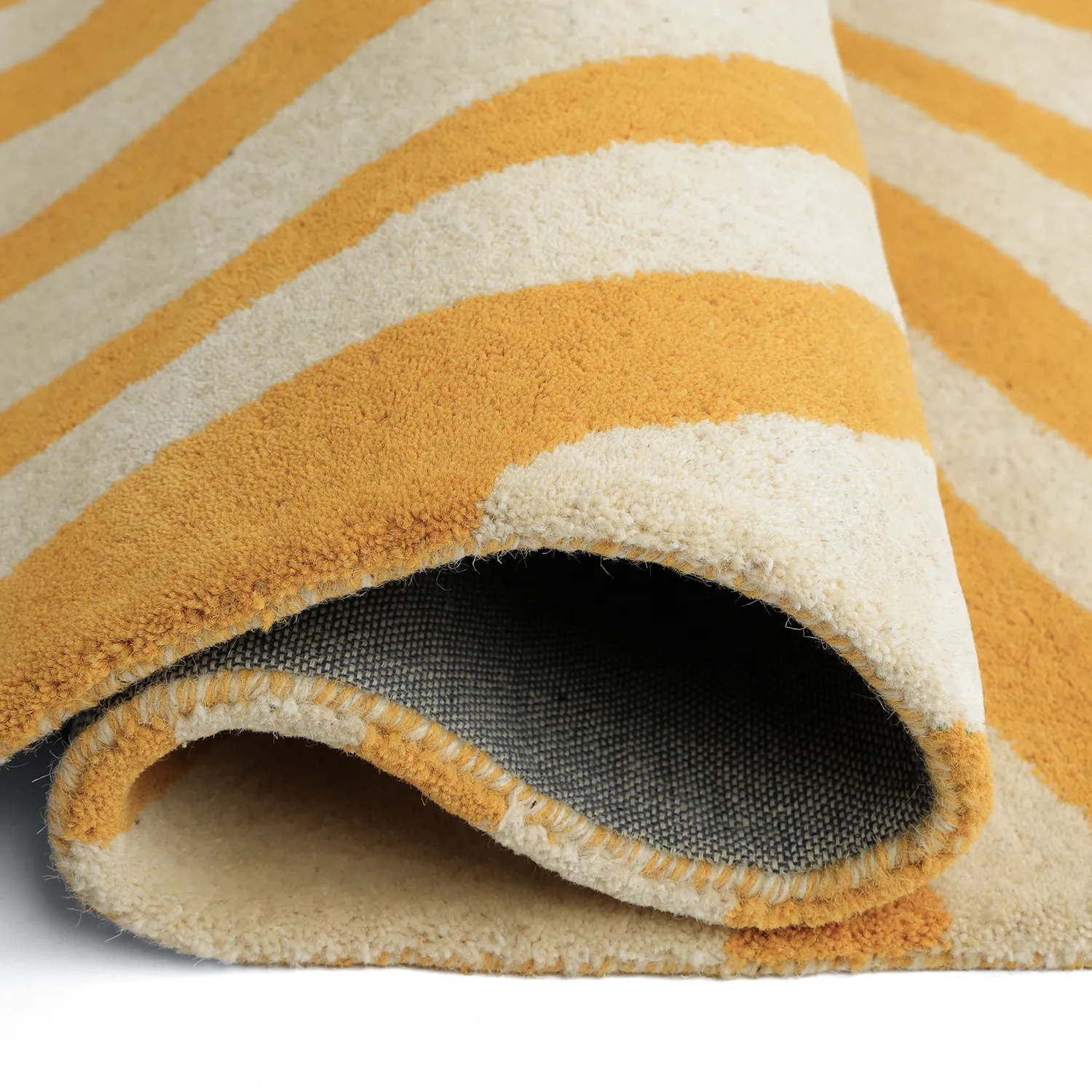 Villamatto - Aiz Hand Tufted Wool Premium (keltainen)
