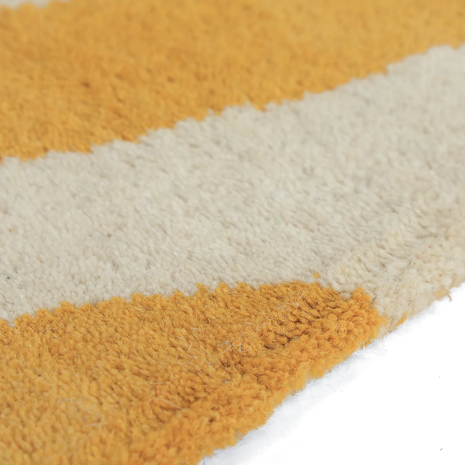 Villamatto - Aiz Hand Tufted Wool Premium (keltainen)