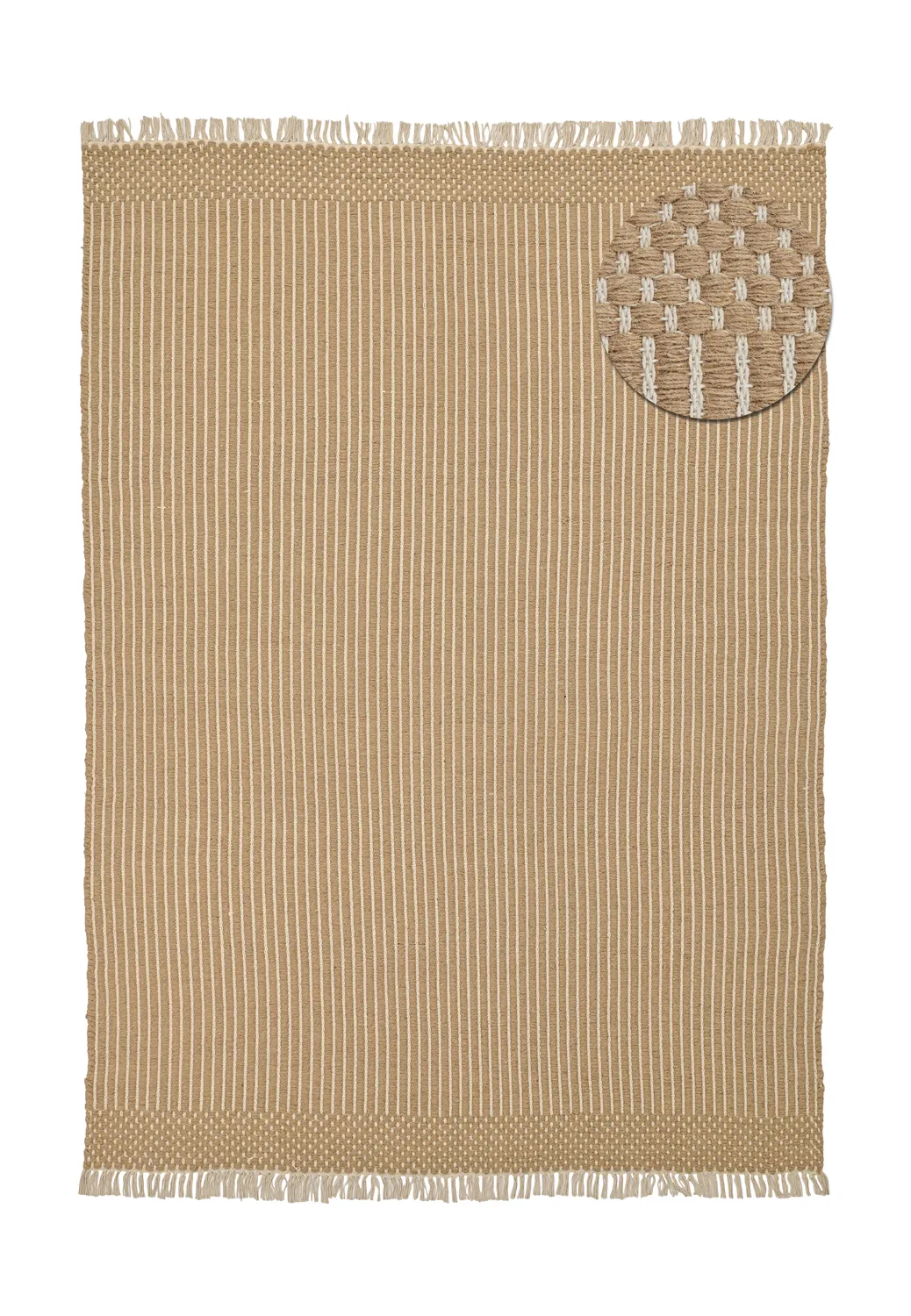 Villamatto - Arbil (beige/valkoinen)