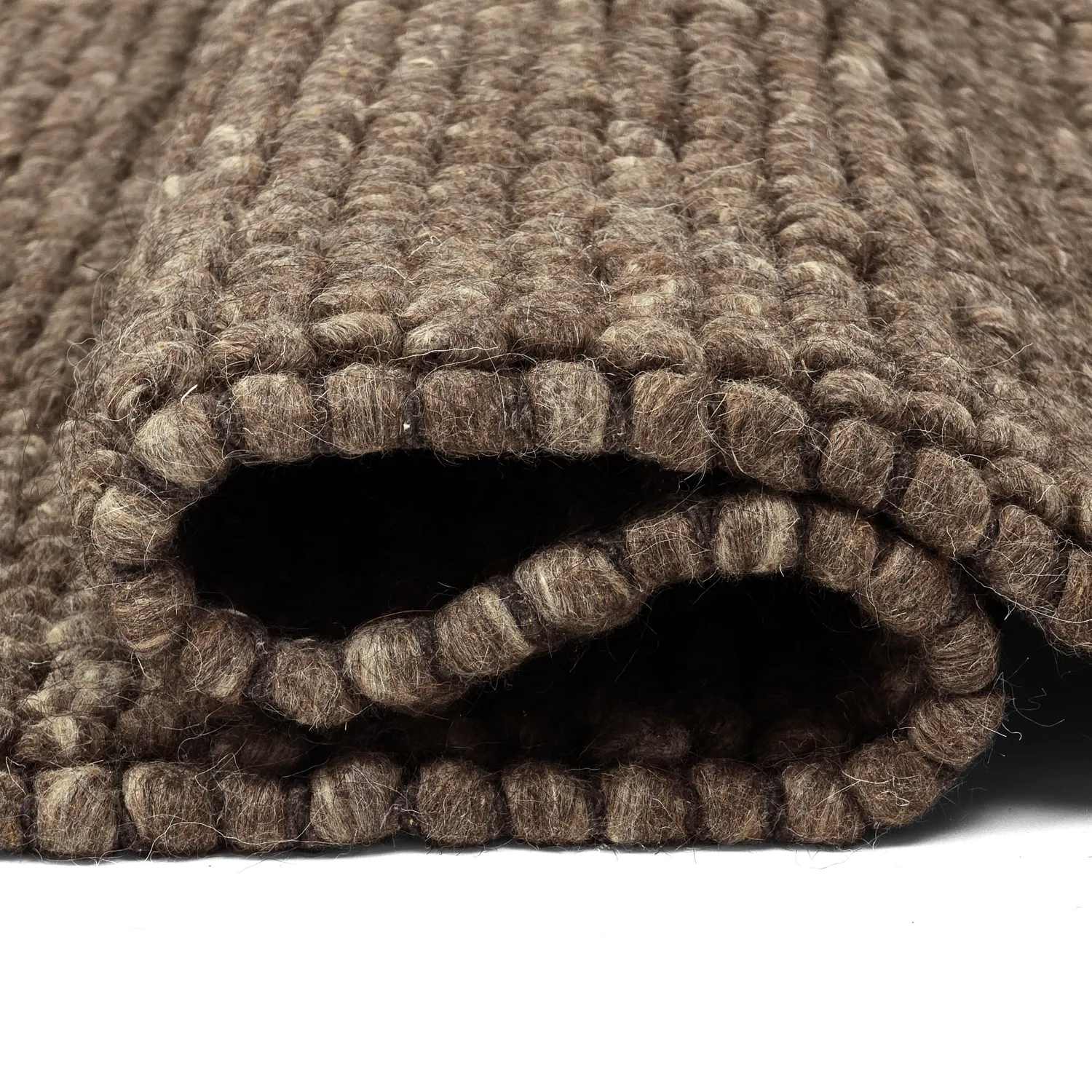 Villamatto - Avafors Wool Bubble (ruskea/beige)