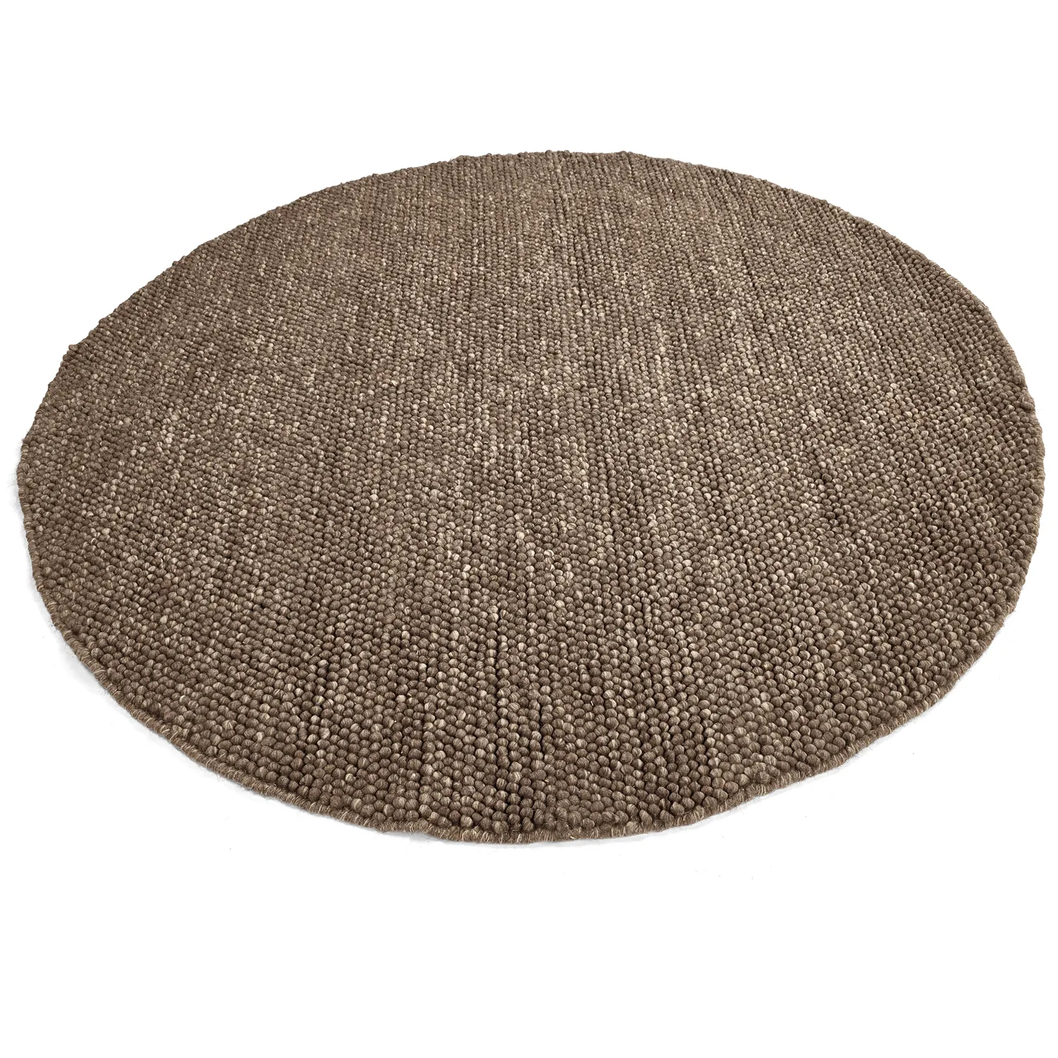 Pyöreät matot - Avafors Wool Bubble (ruskea/beige)