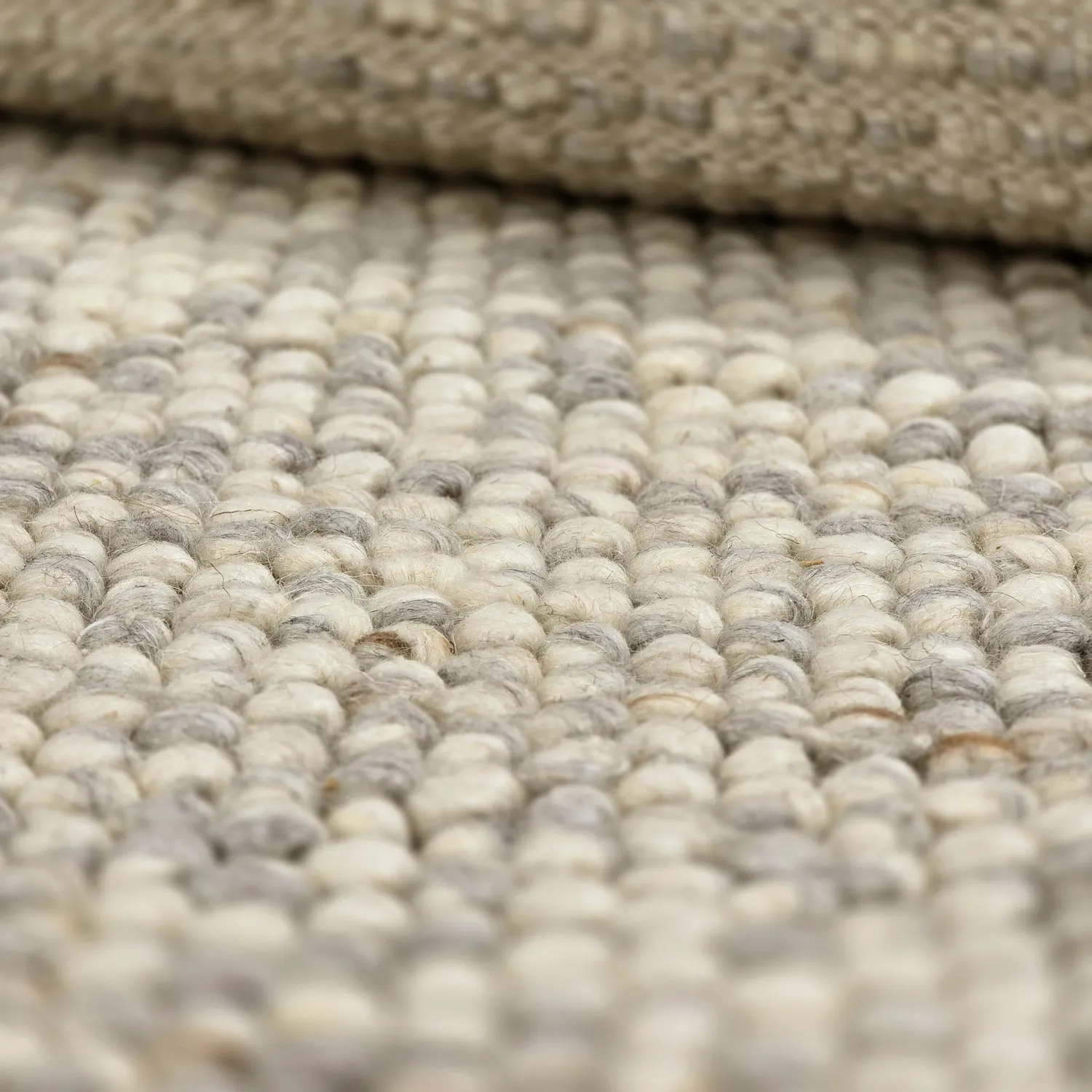 Villamatto - Avafors Wool Bubble (harmaa/beige)