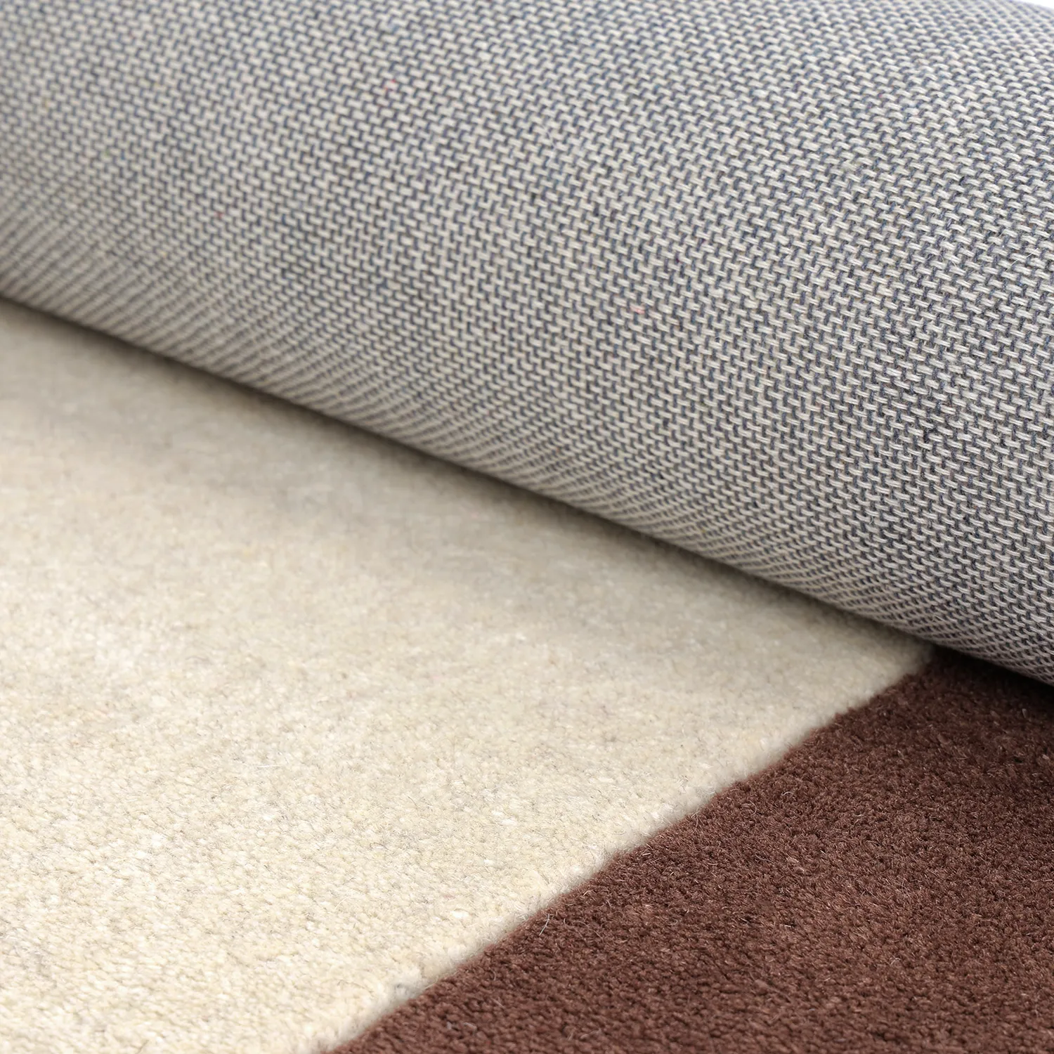 Villamatto - Gaya Hand Tufted Wool Premium (kerma/ruskea)