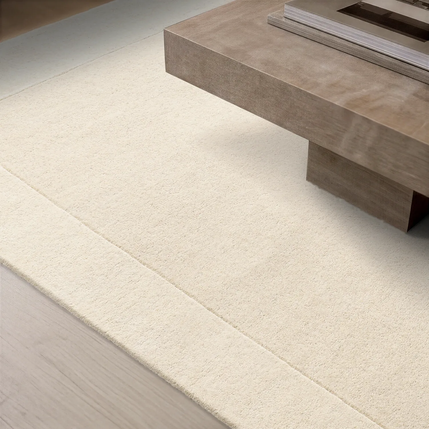 Villamatto - Gaya Hand Tufted Wool Premium (kermanvalkoinen)