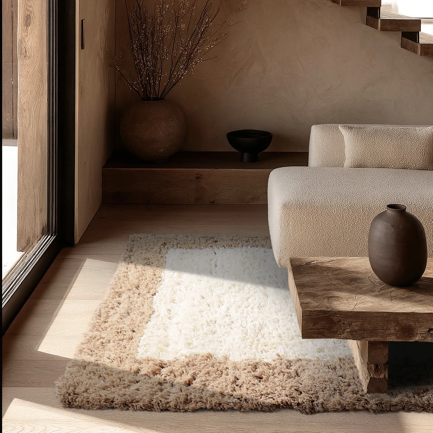 Villamatto - Khenifra Handknot Wool Premium (kerma/beige)