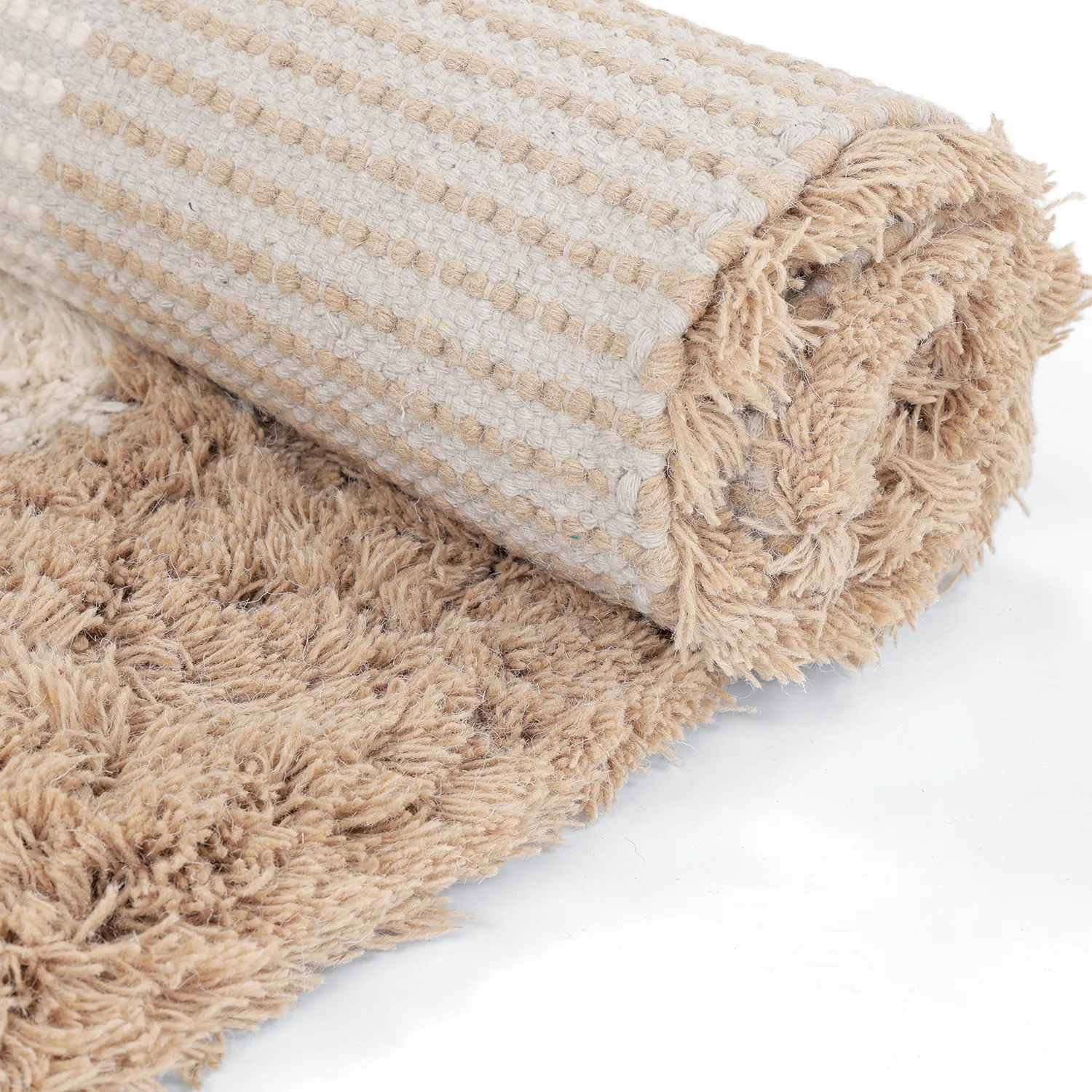 Villamatto - Khenifra Handknot Wool Premium (kerma/beige)