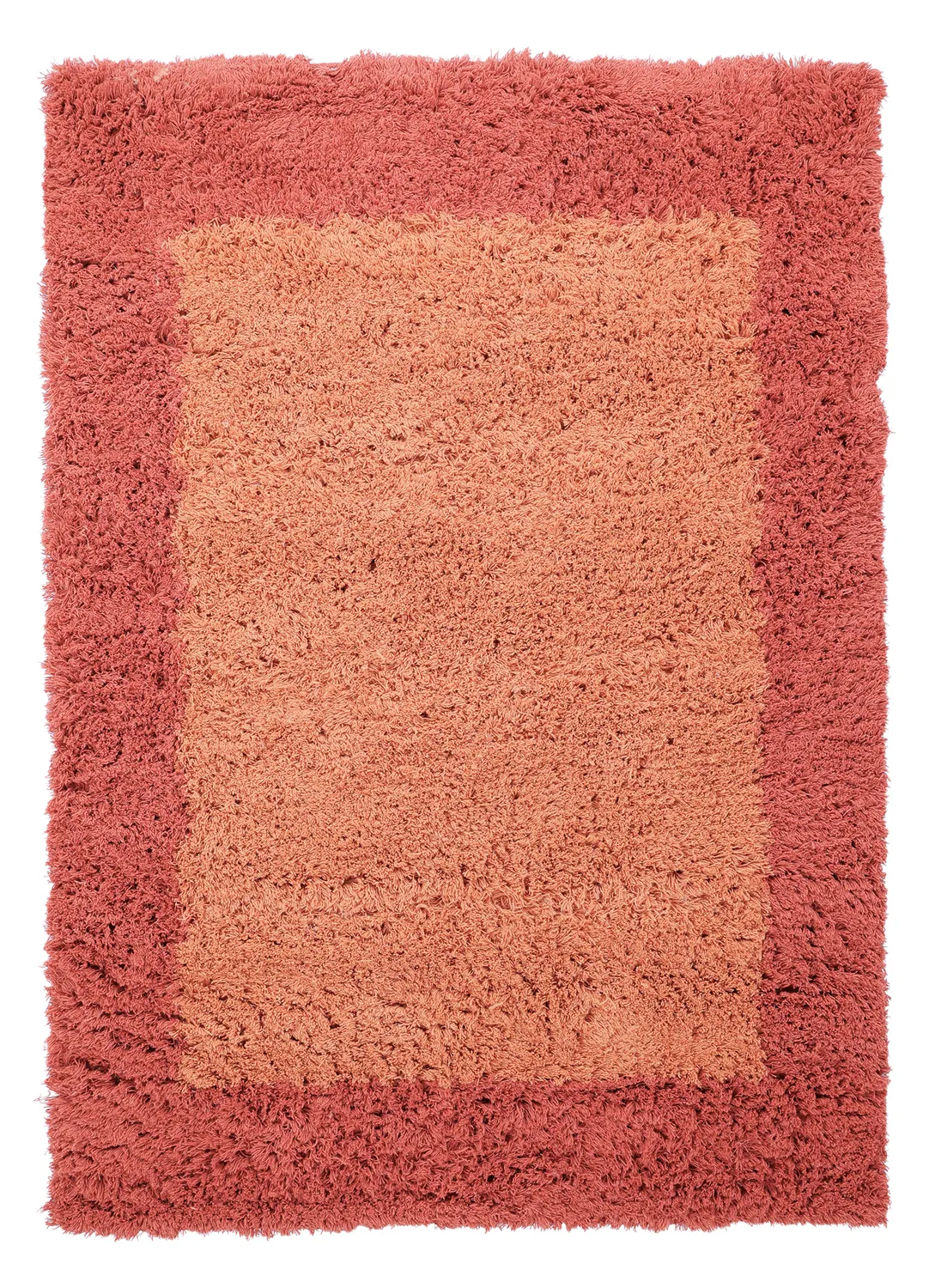 Villamatto - Khenifra Handknot Wool Premium (oranssi/punainen)