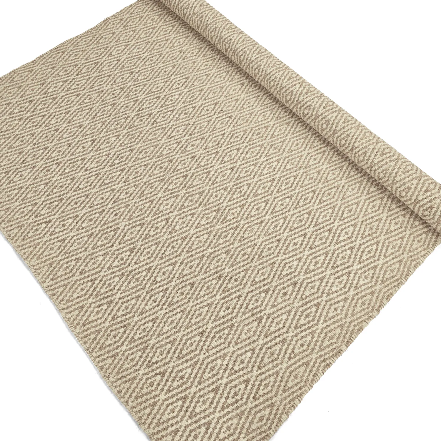 Villamatto - Monastir (beige/valkoinen)