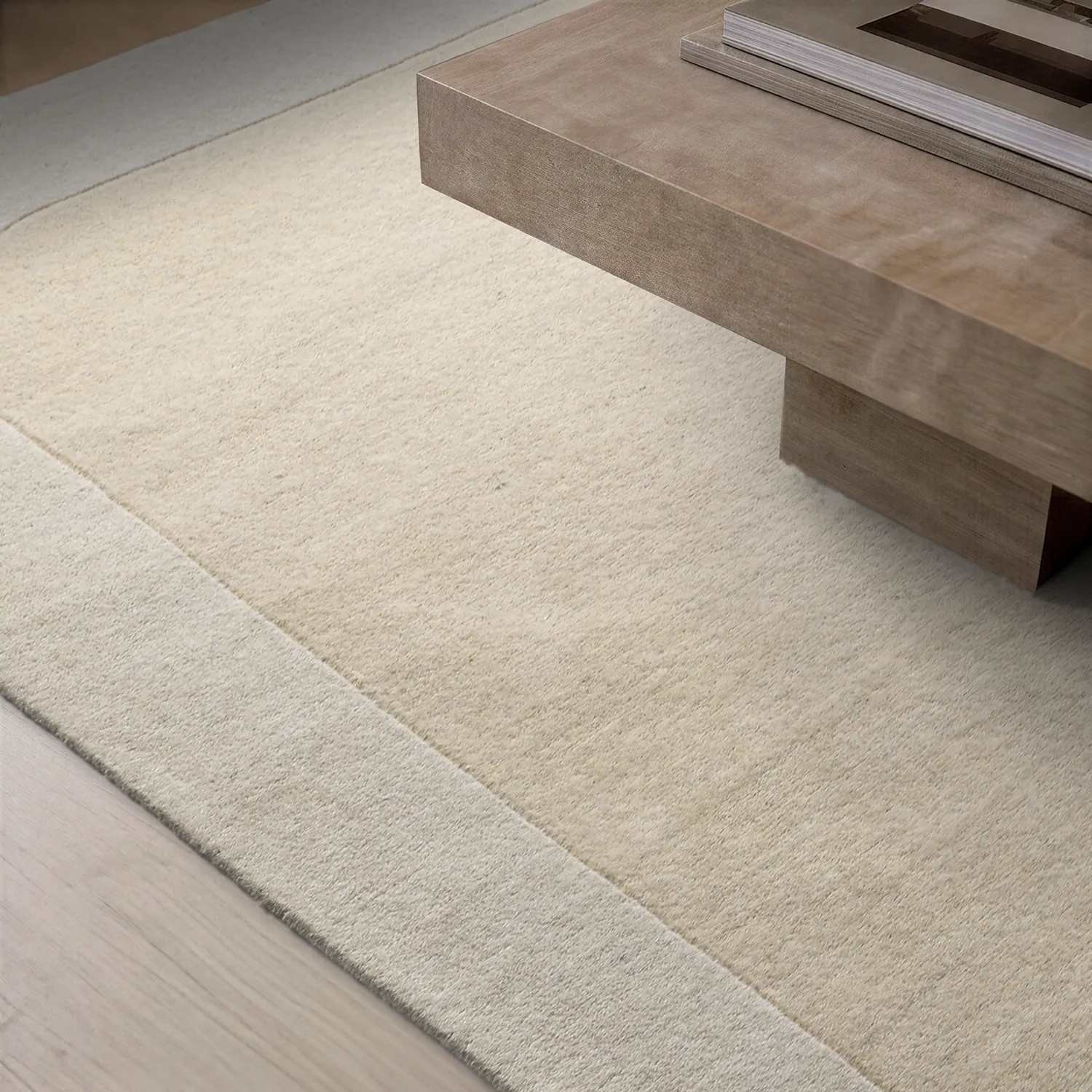 Villamatto - Puri Hand Tufted Wool Premium (kermanvalkoinen)