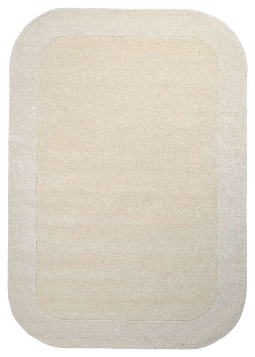 Villamatto - Puri Hand Tufted Wool Premium (kermanvalkoinen)