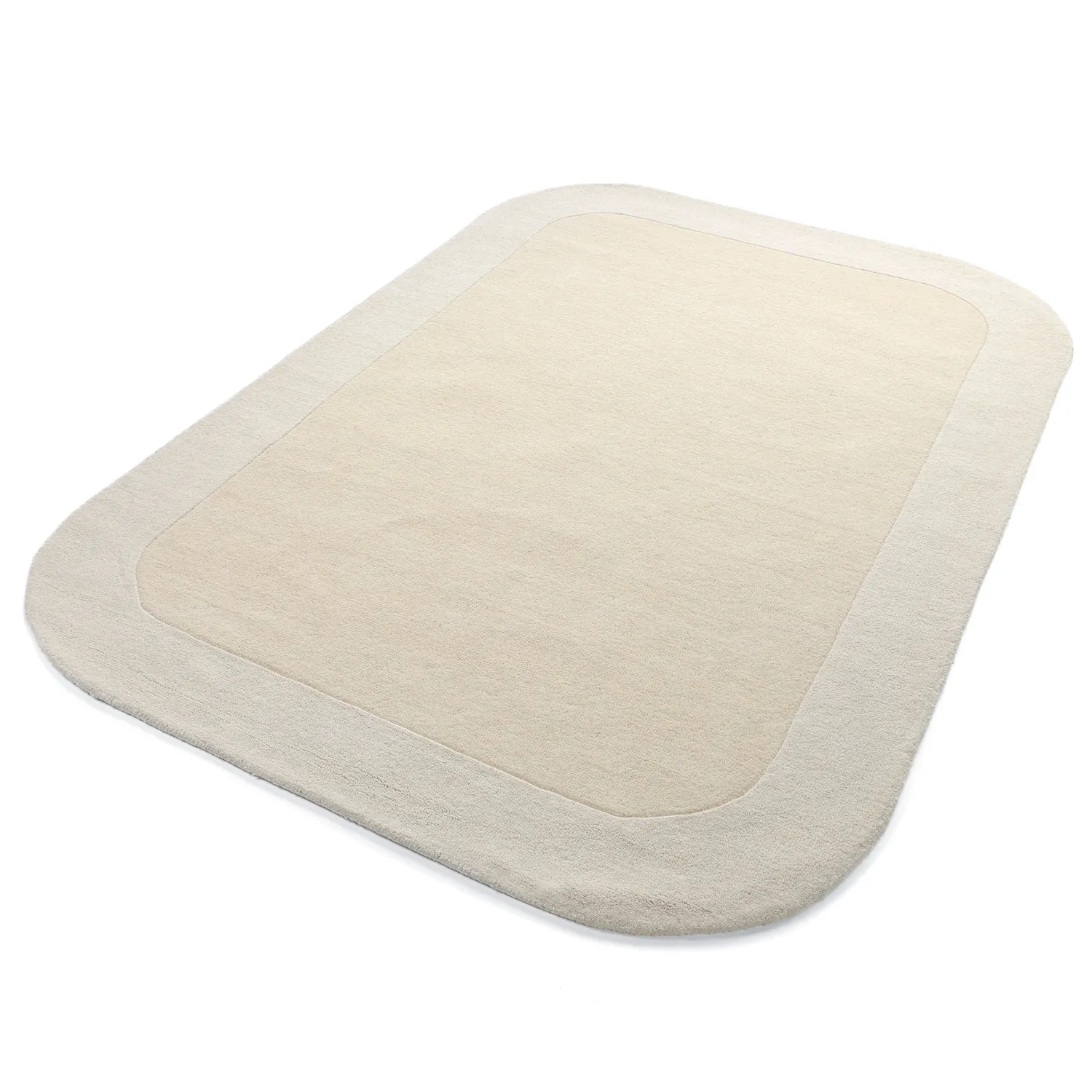 Villamatto - Puri Hand Tufted Wool Premium (kermanvalkoinen)