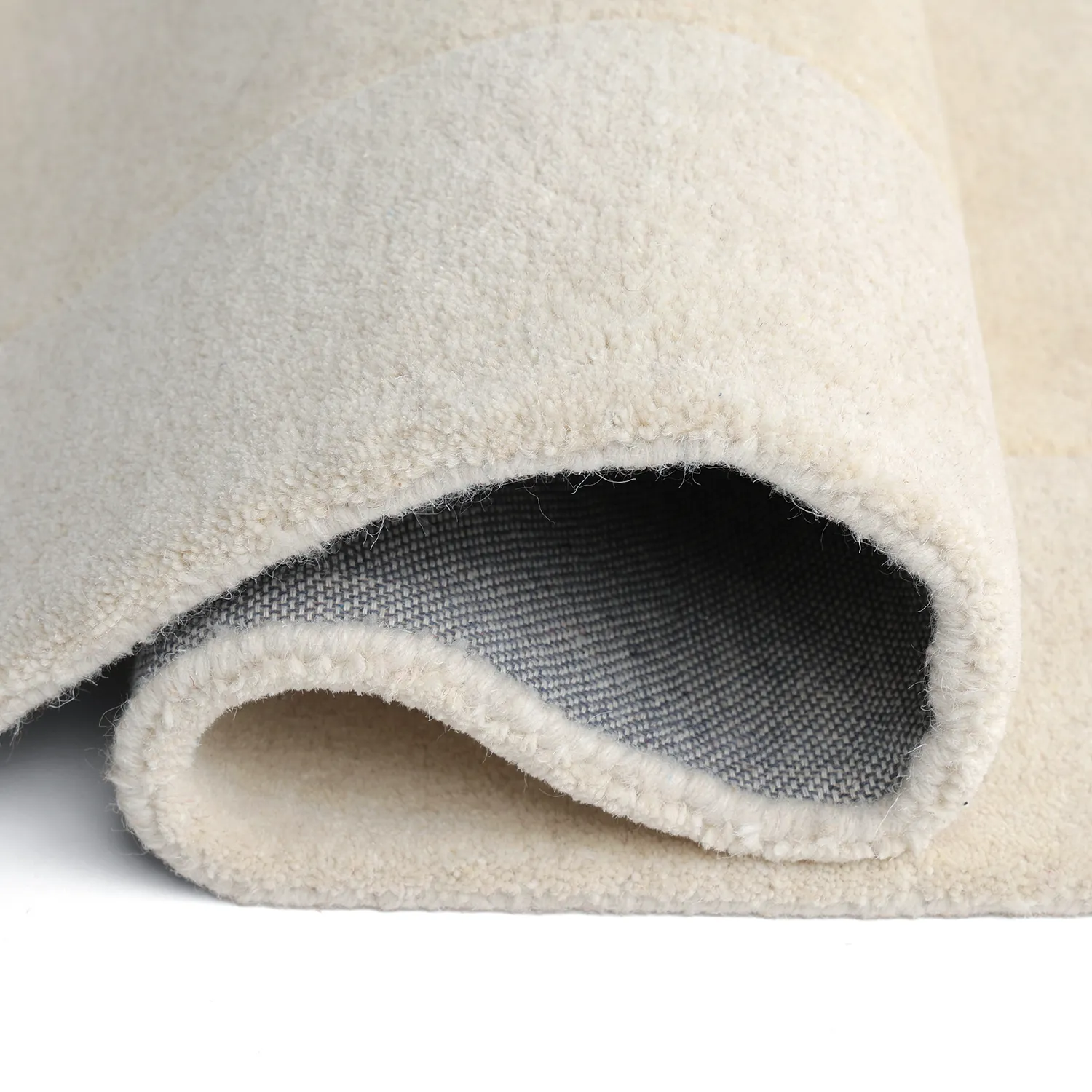 Villamatto - Puri Hand Tufted Wool Premium (kermanvalkoinen)