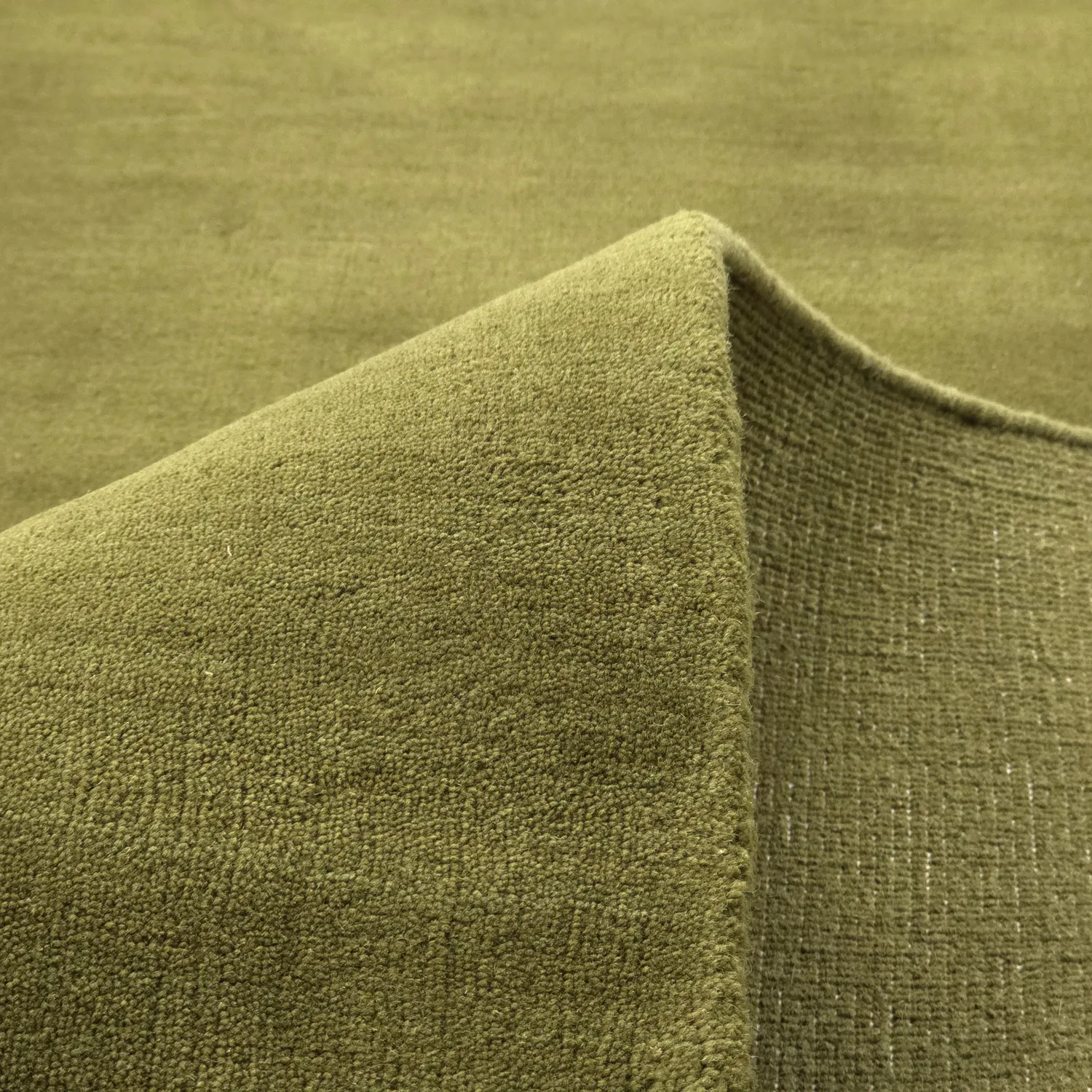 Villamatto - Rozel Handloom Wool Premium (sammaleen vihreä)