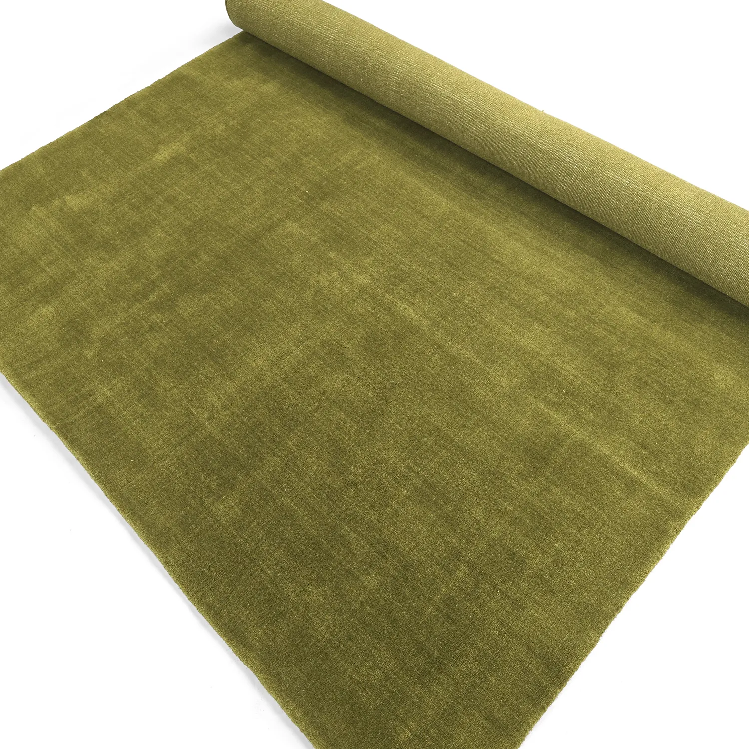Villamatto - Rozel Handloom Wool Premium (sammaleen vihreä)