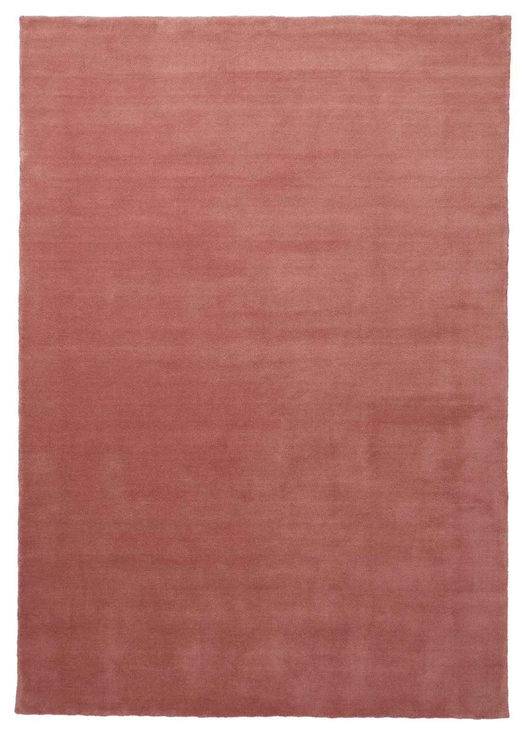 Villamatto - Rozel Handloom Wool Premium (himmeänpunainen)