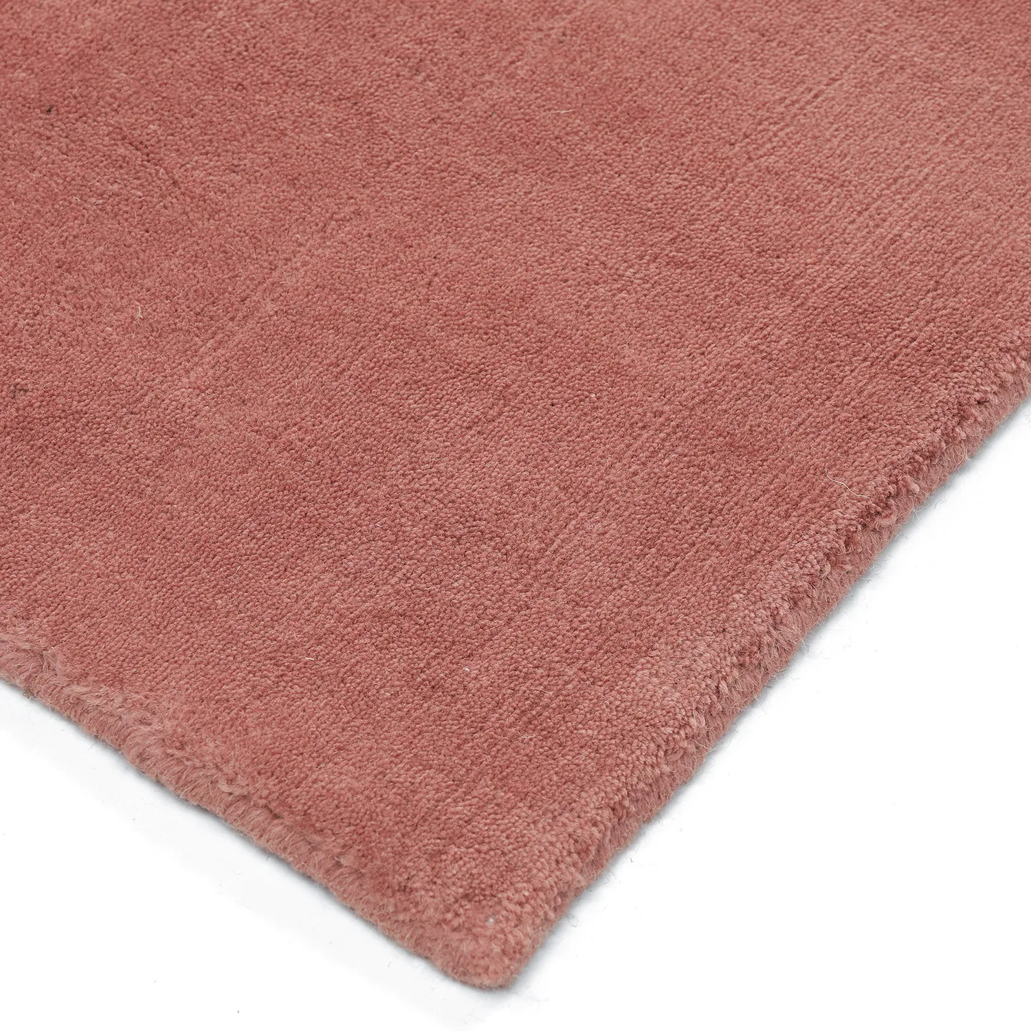 Villamatto - Rozel Handloom Wool Premium (himmeänpunainen)