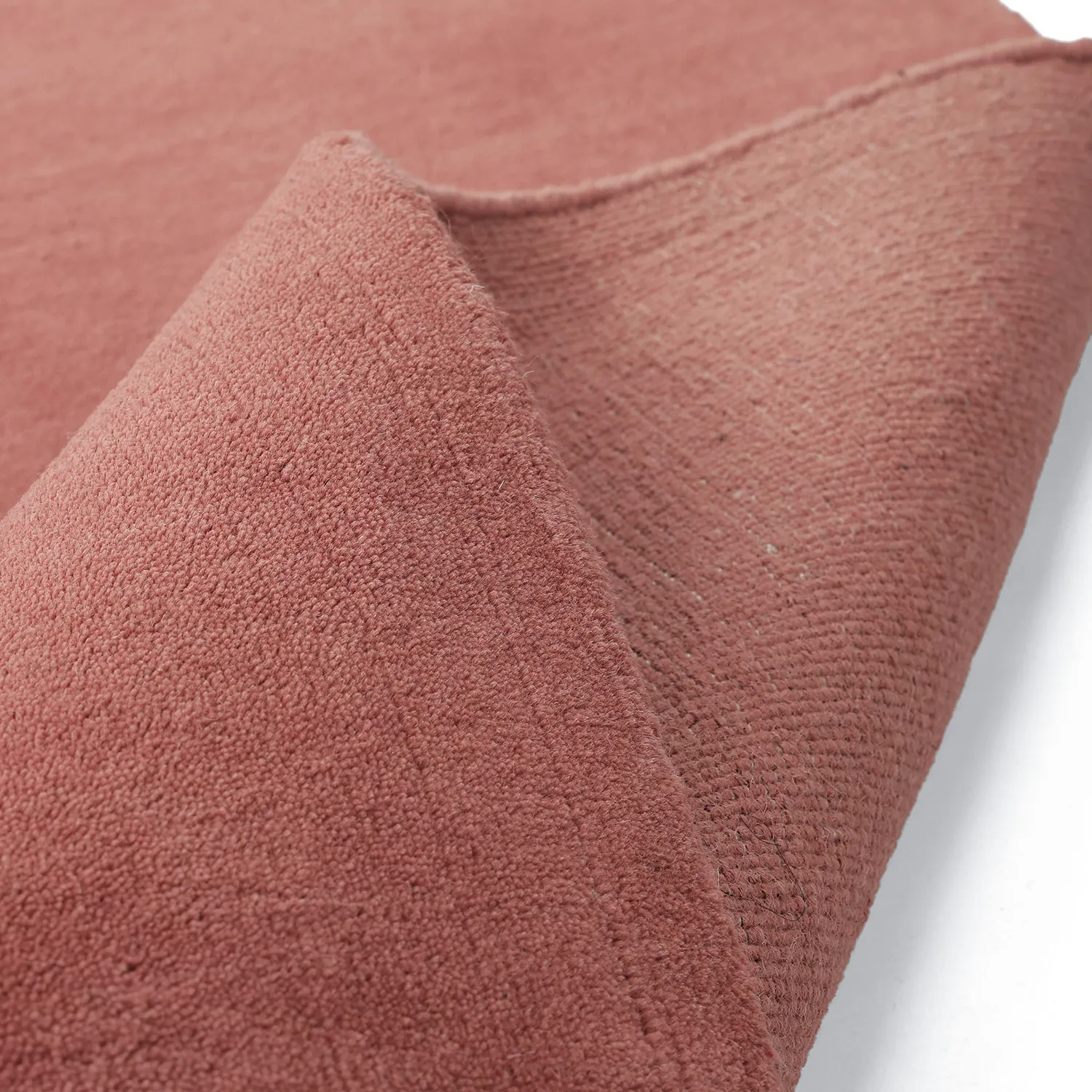 Villamatto - Rozel Handloom Wool Premium (himmeänpunainen)