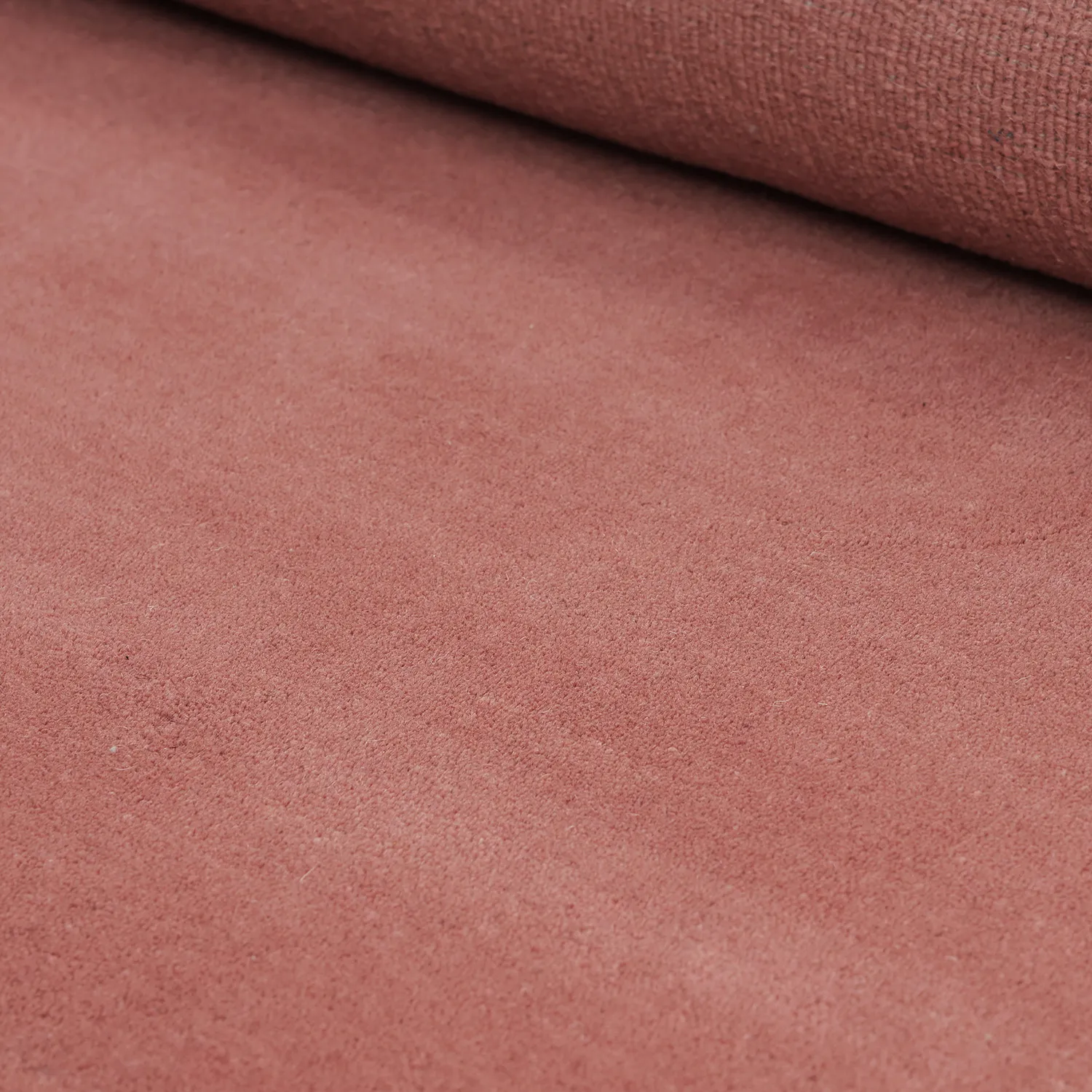 Villamatto - Rozel Handloom Wool Premium (himmeänpunainen)